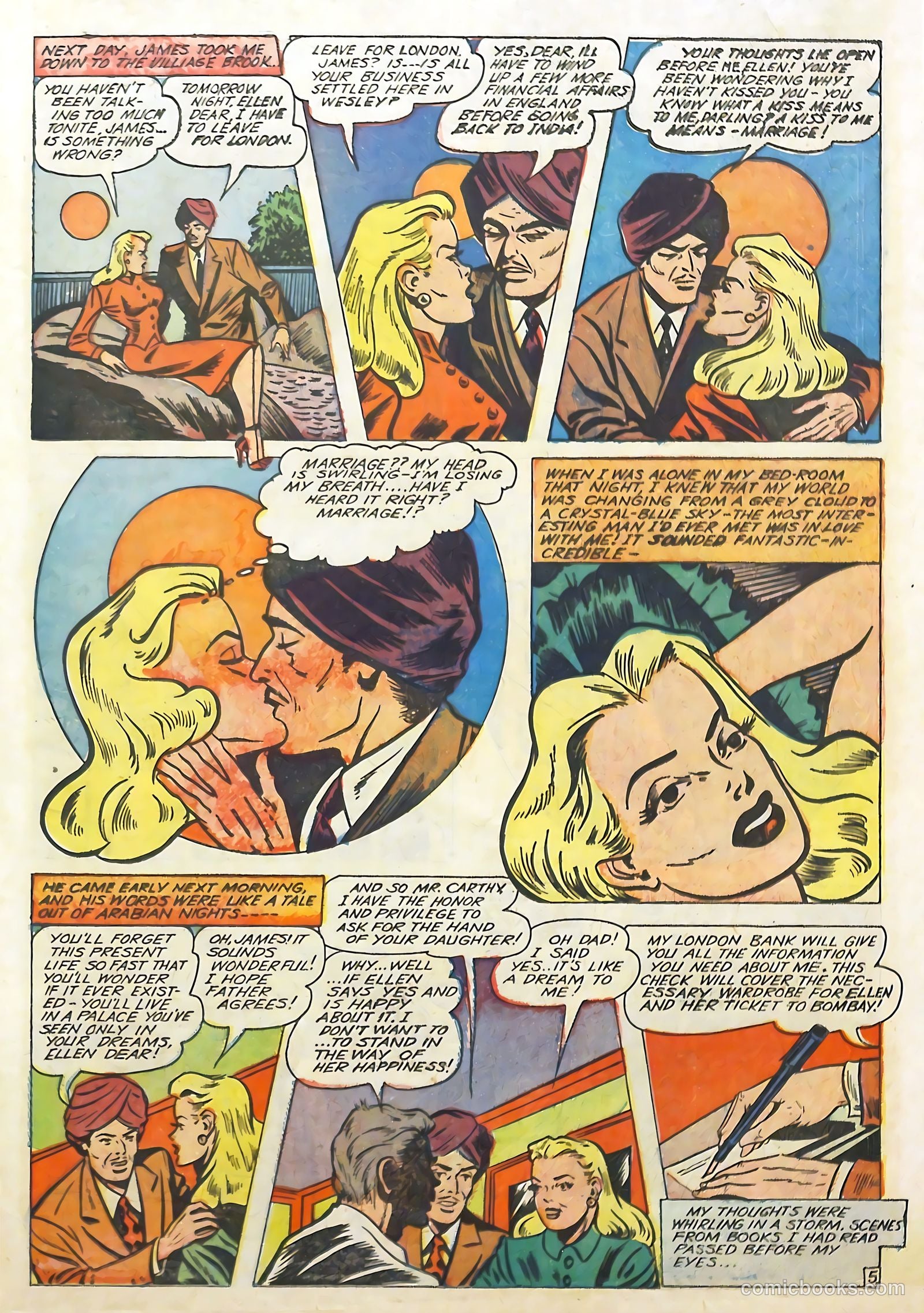 Top Love Stories #5 (1951) — page 27 of 36