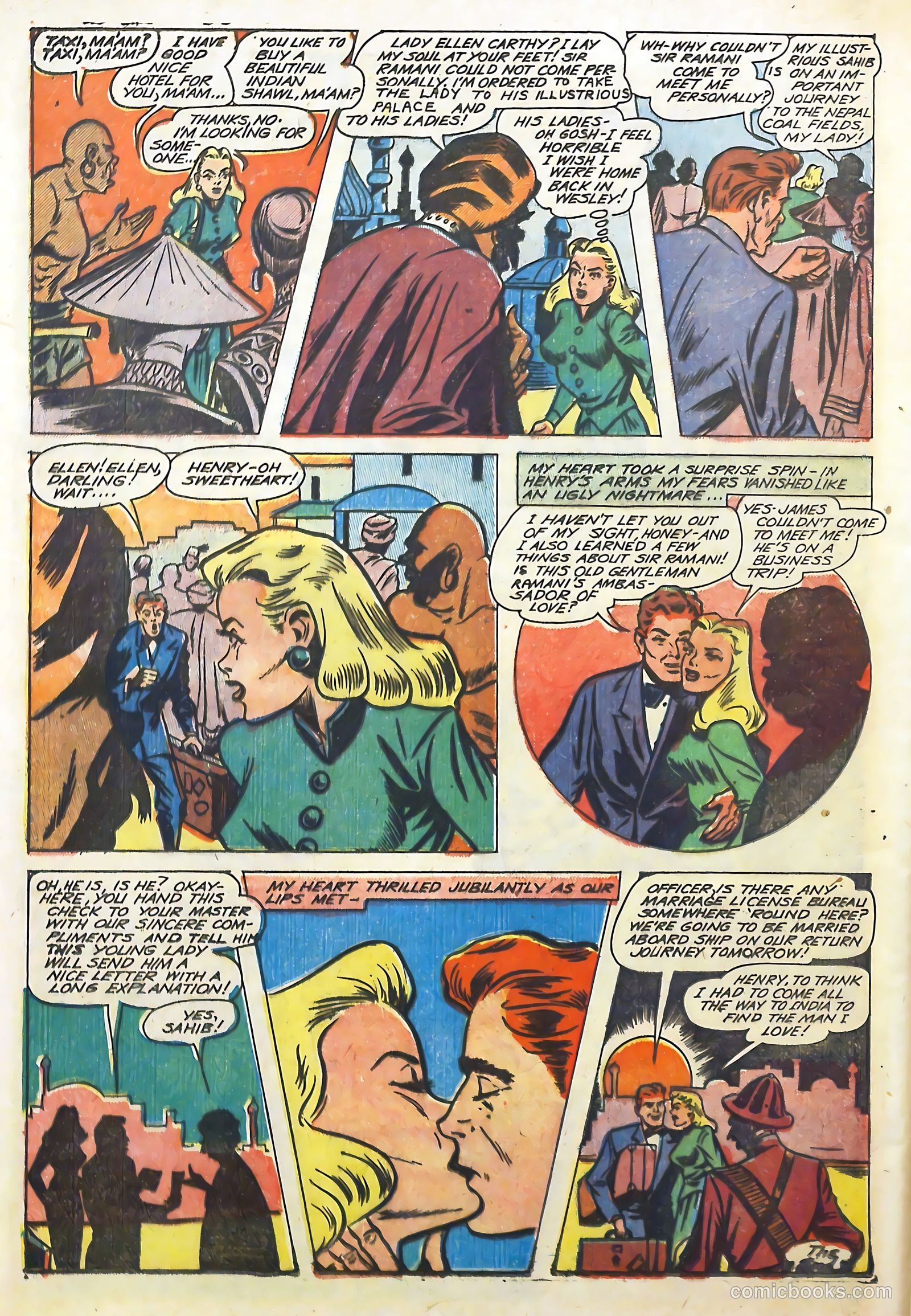 Top Love Stories #5 (1951) — page 32 of 36