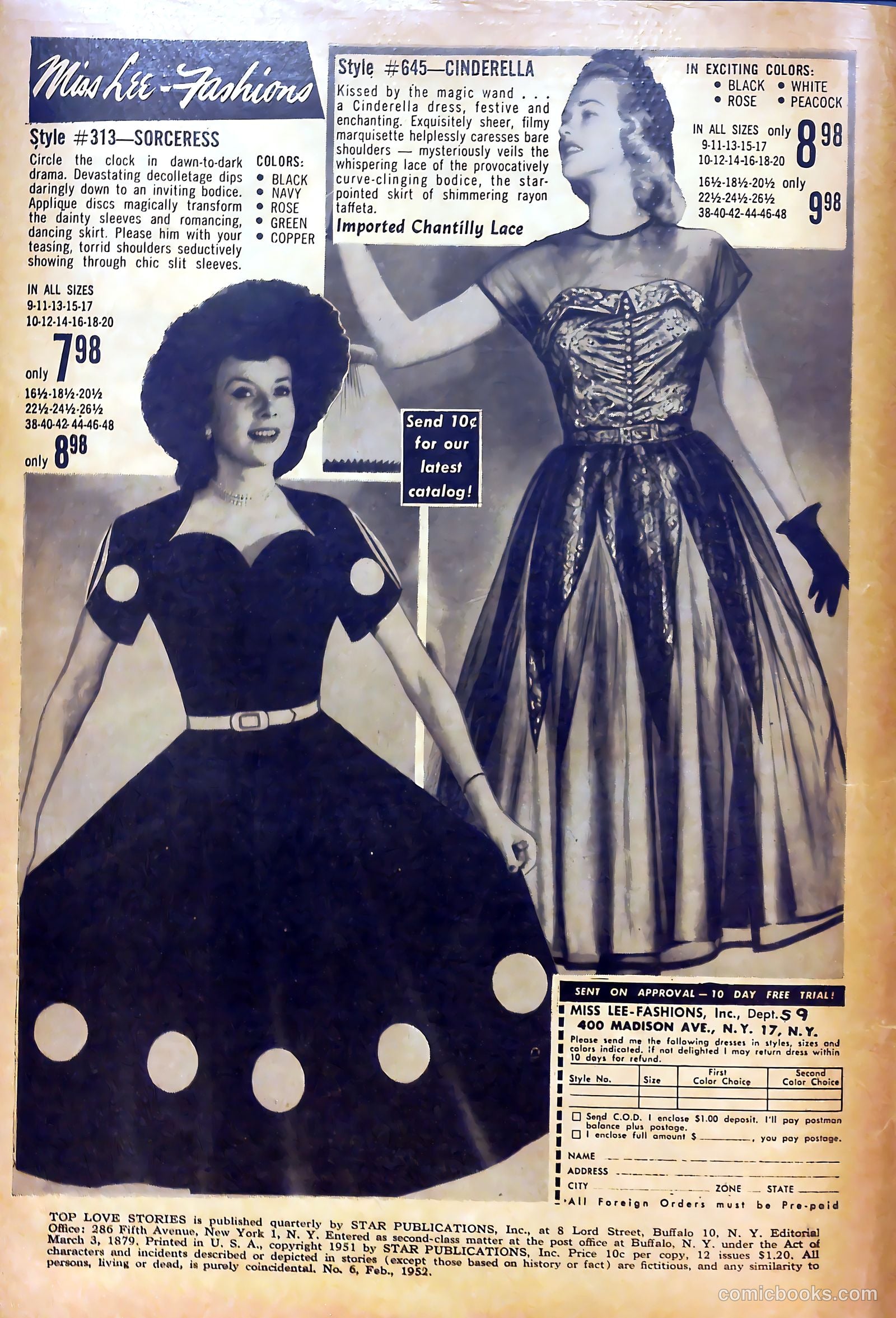 Top Love Stories #6 (1952) — page 2 of 36