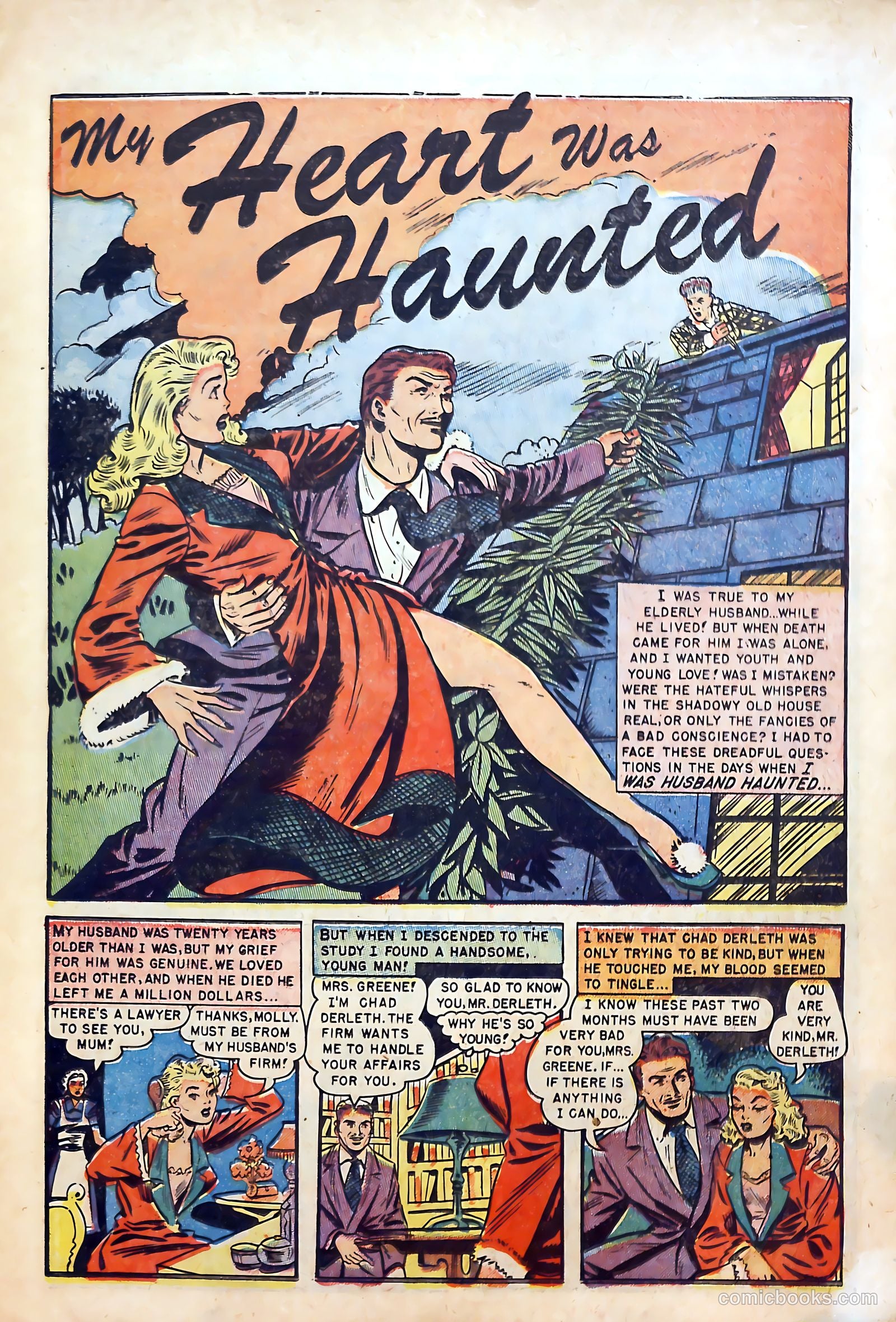 Top Love Stories #6 (1952) — page 3 of 36