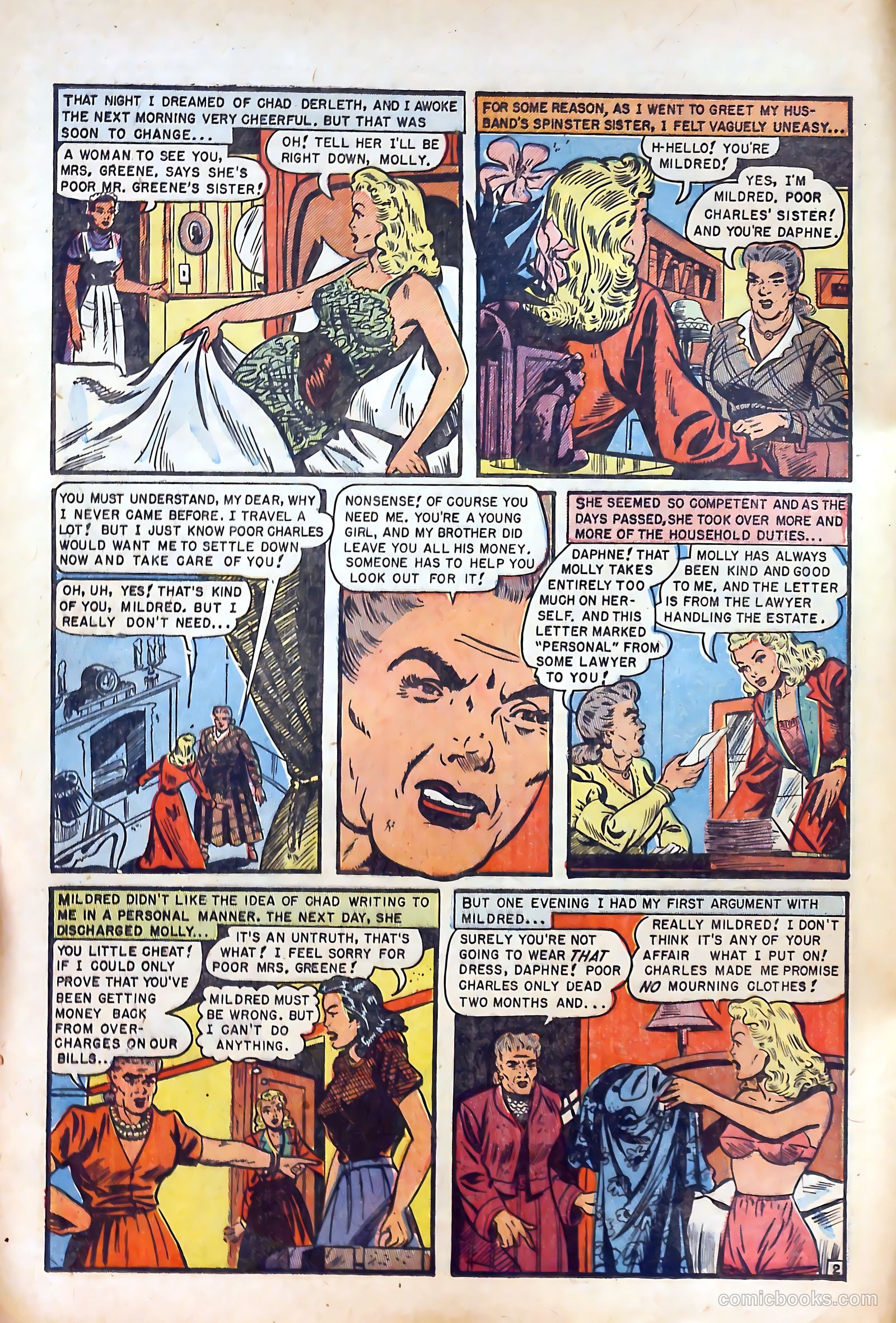 Top Love Stories #6 (1952) — page 4 of 36