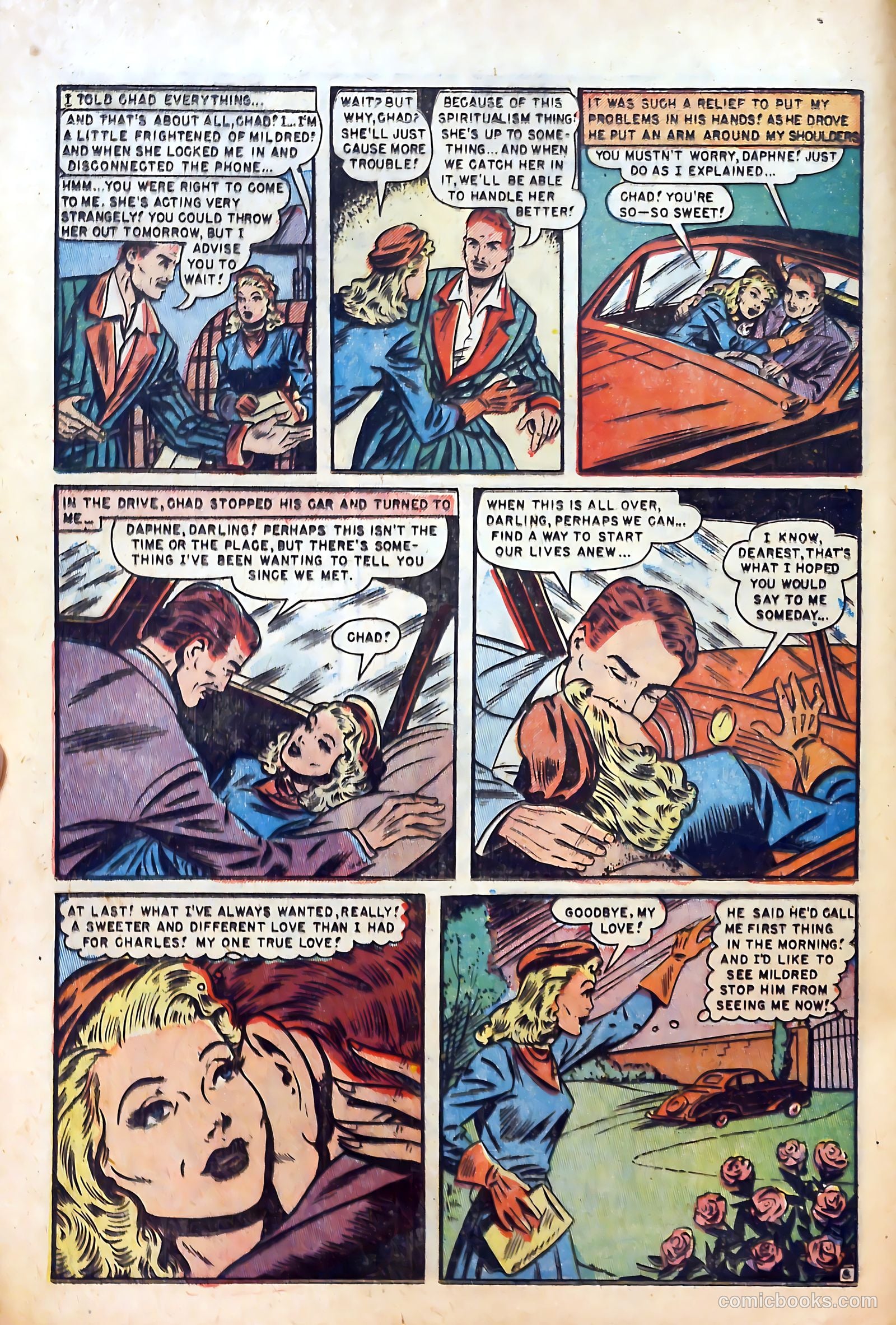 Top Love Stories #6 (1952) — page 8 of 36