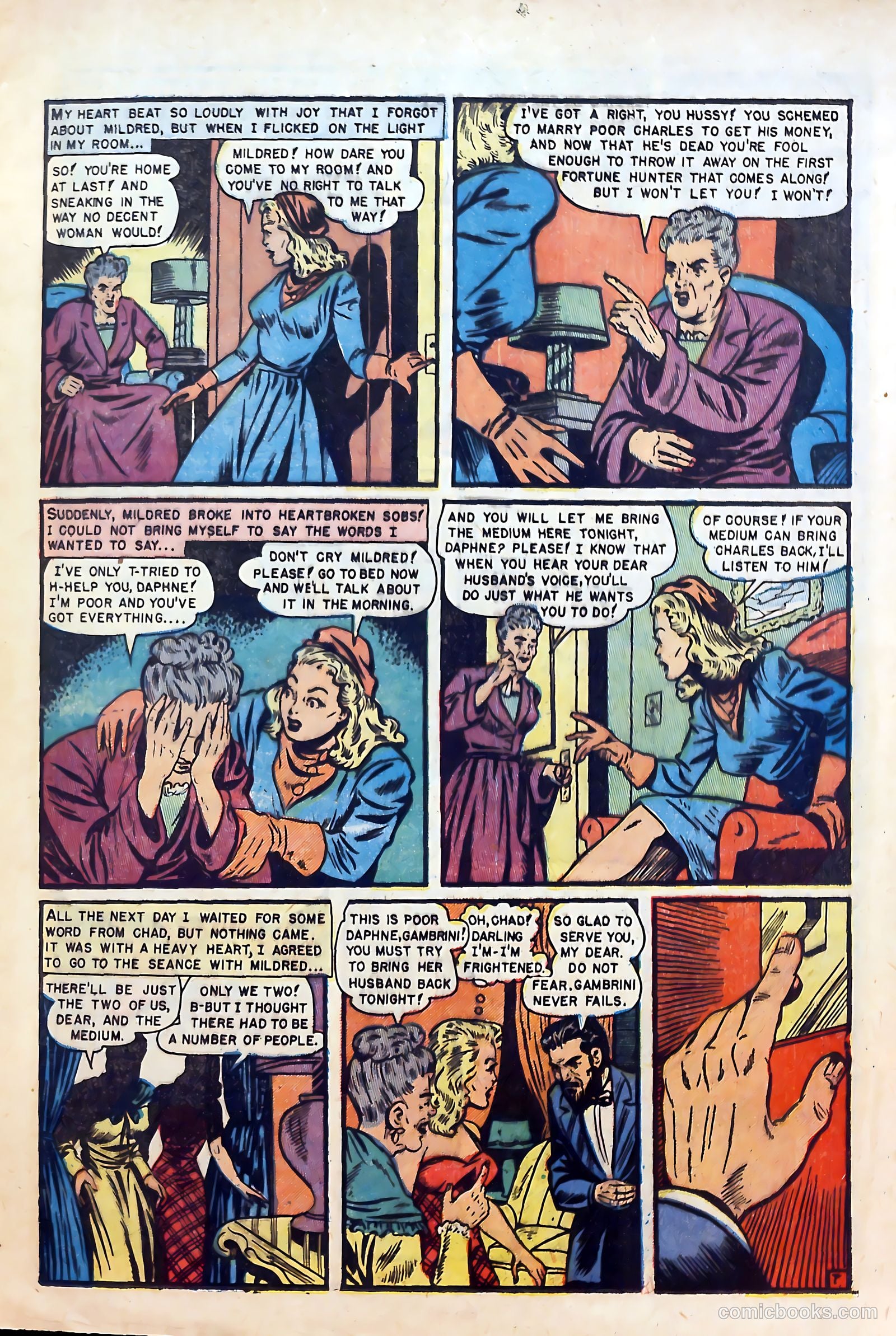 Top Love Stories #6 (1952) — page 9 of 36