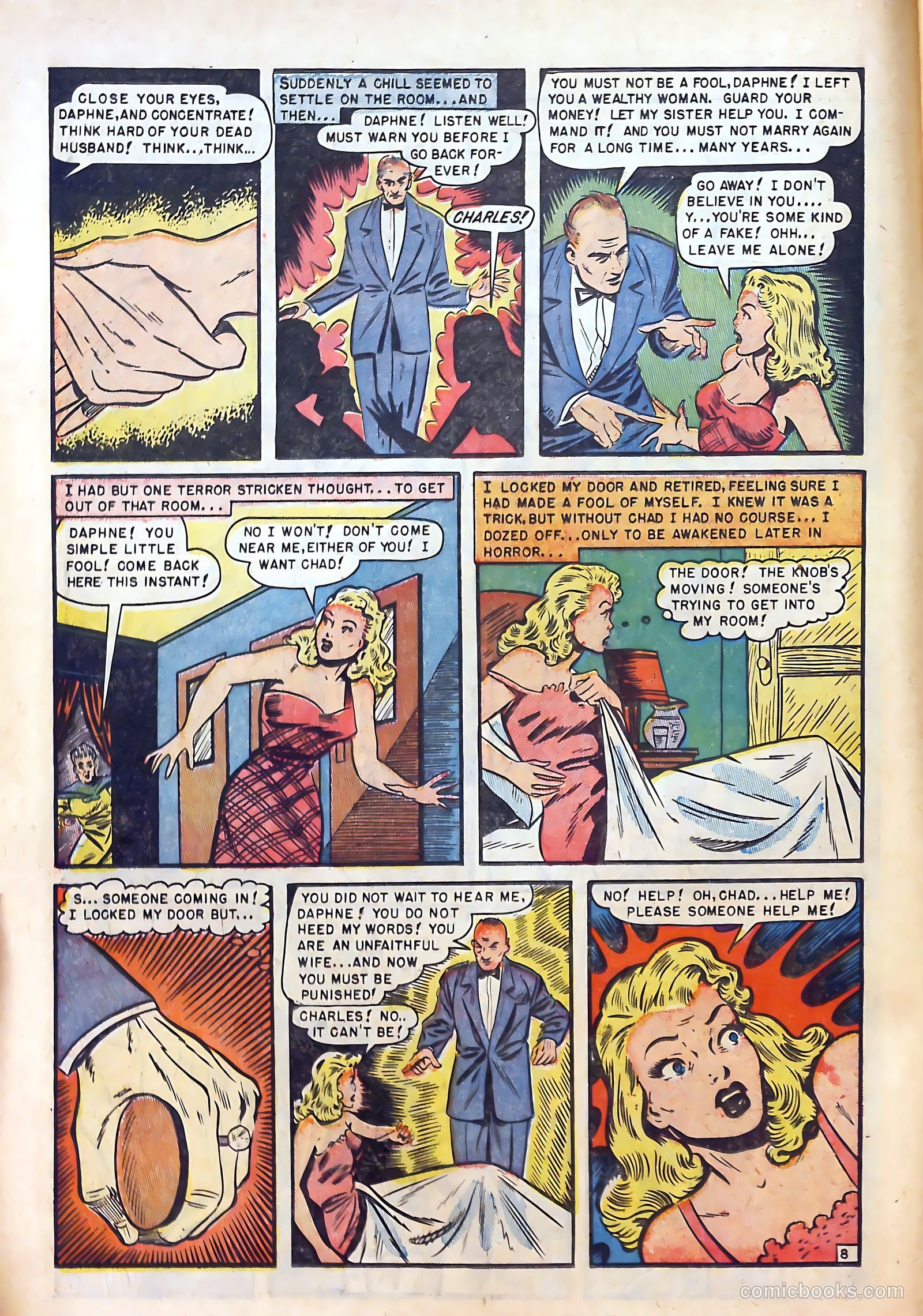 Top Love Stories #6 (1952) — page 10 of 36