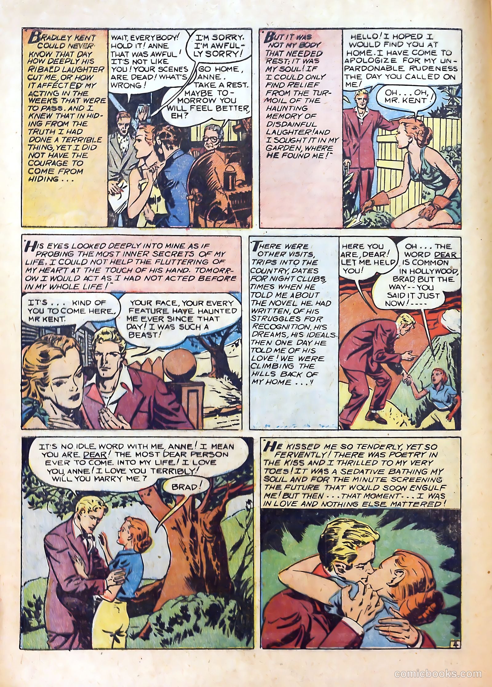 Top Love Stories #6 (1952) — page 16 of 36