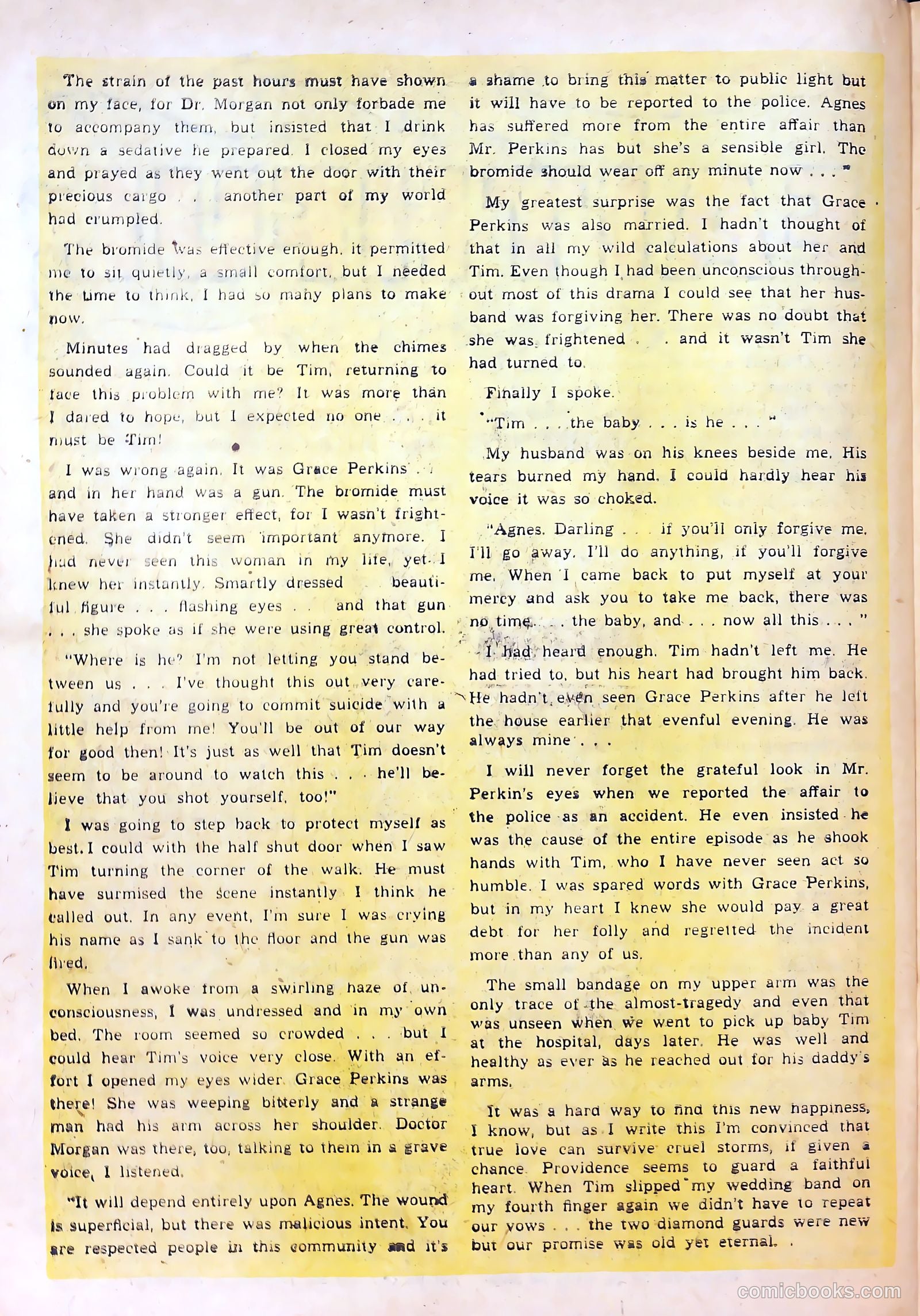 Top Love Stories #6 (1952) — page 22 of 36