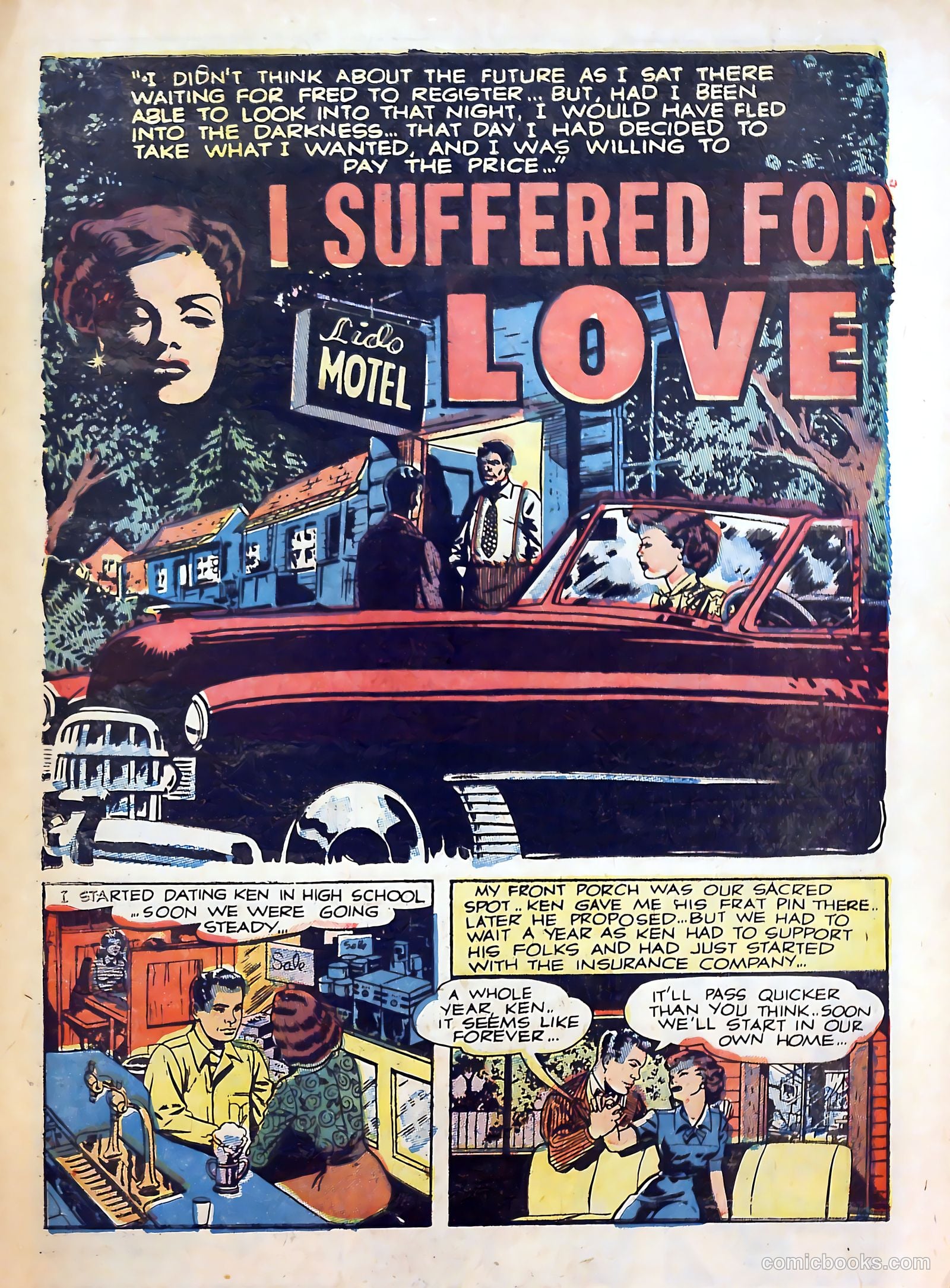 Top Love Stories #6 (1952) — page 23 of 36