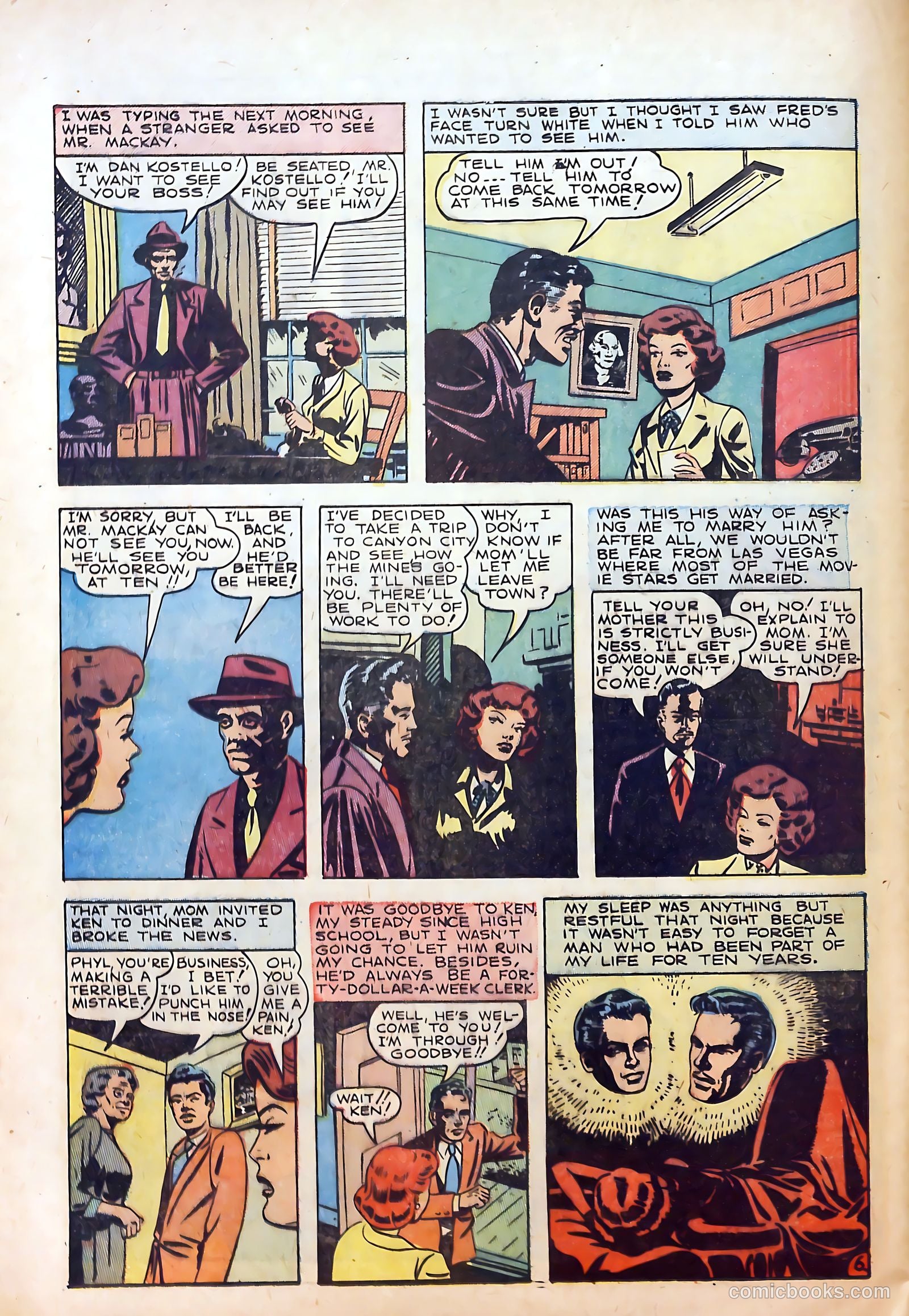 Top Love Stories #6 (1952) — page 28 of 36