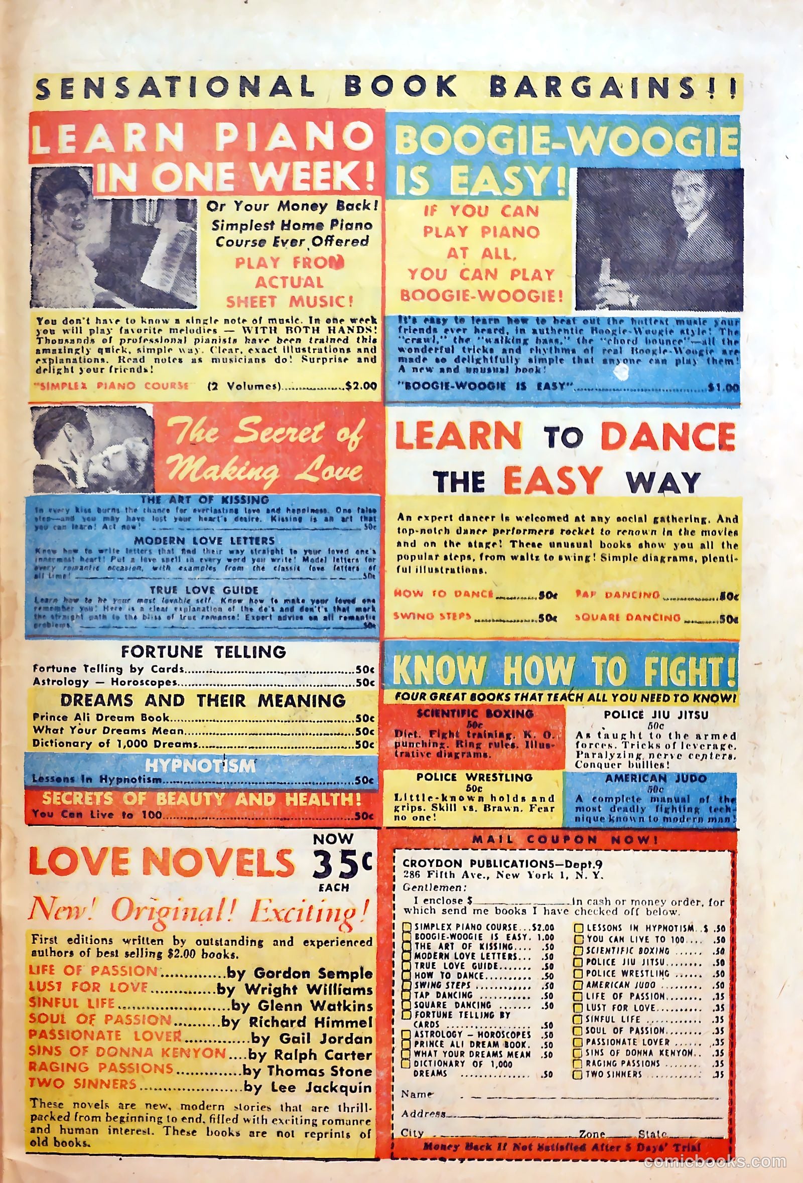Top Love Stories #6 (1952) — page 33 of 36