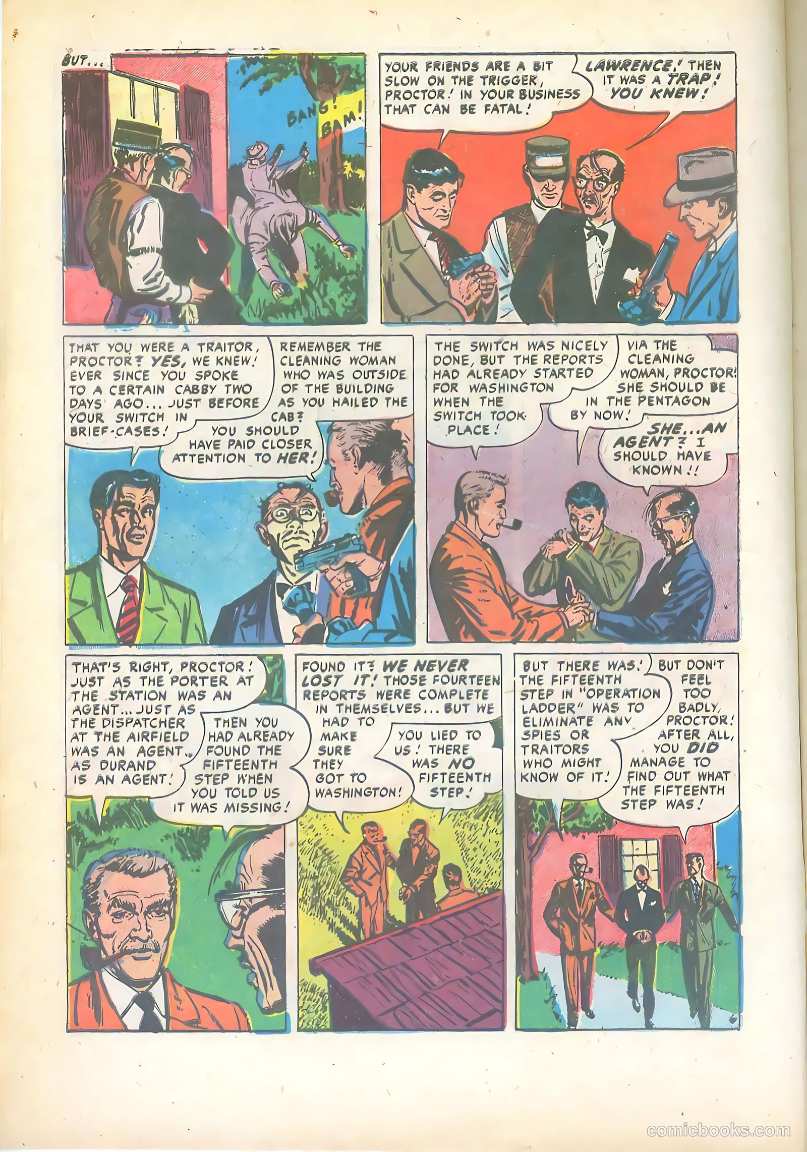 Top Secret #1 (1952) — page 8 of 36