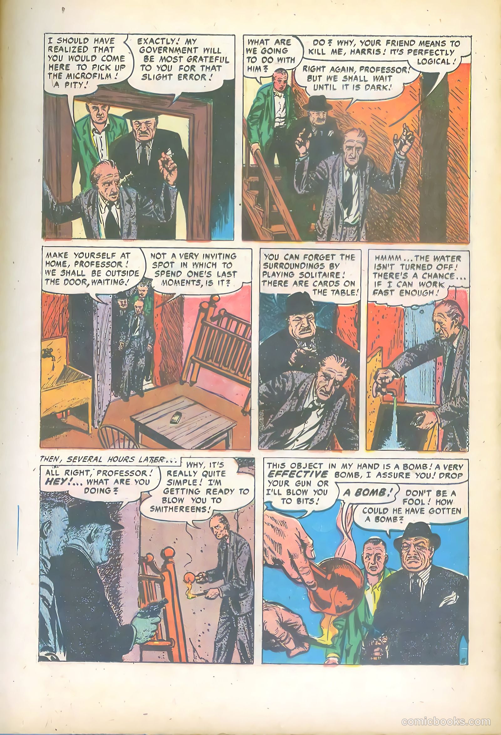 Top Secret #1 (1952) — page 13 of 36