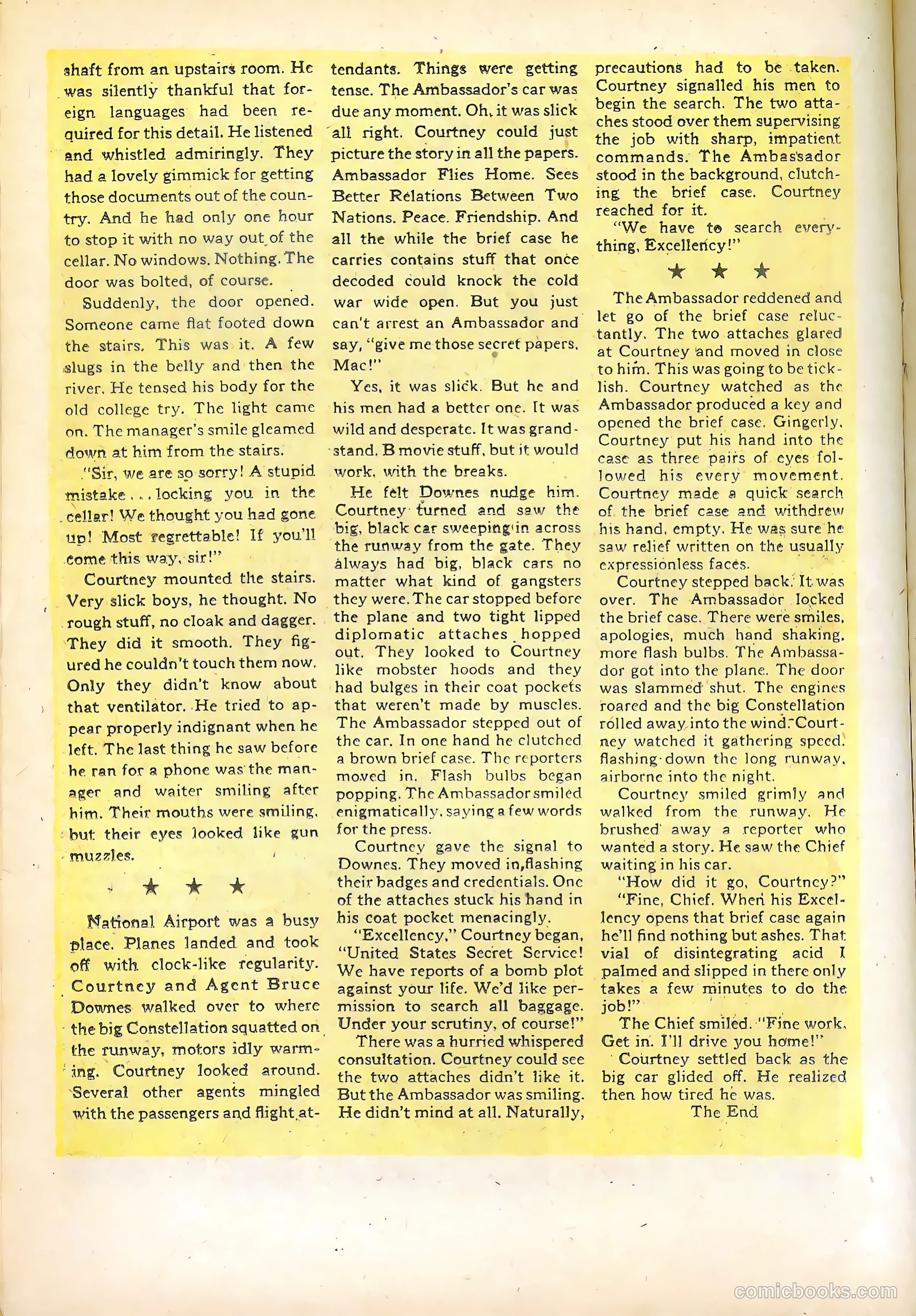 Top Secret #1 (1952) — page 16 of 36