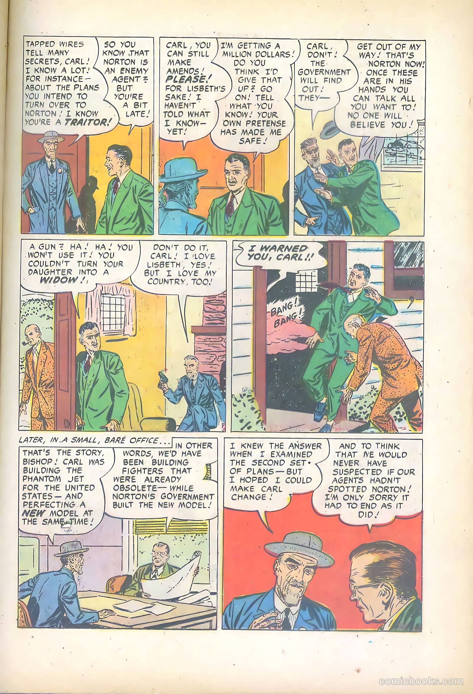 Top Secret #1 (1952) — page 25 of 36