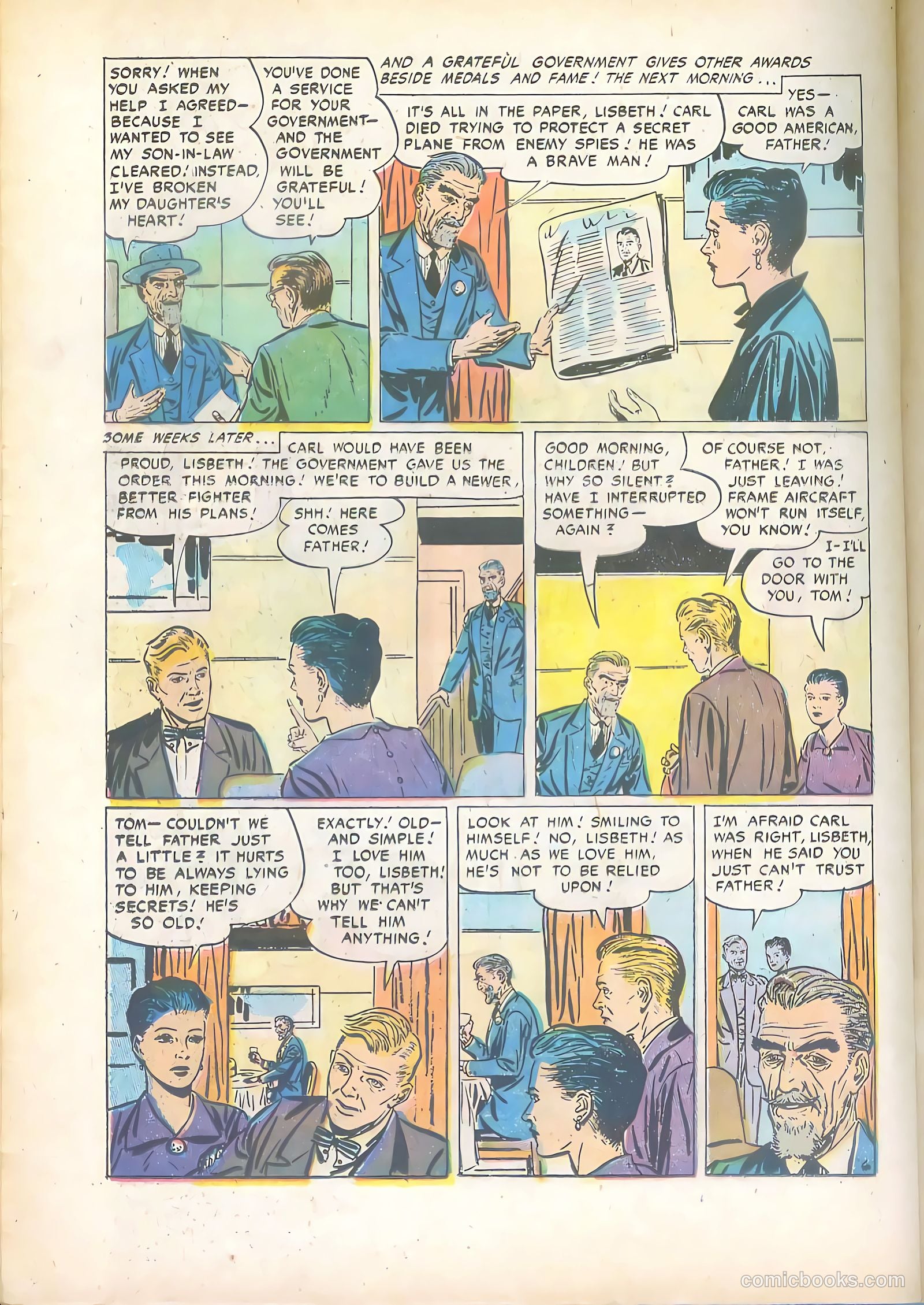 Top Secret #1 (1952) — page 26 of 36