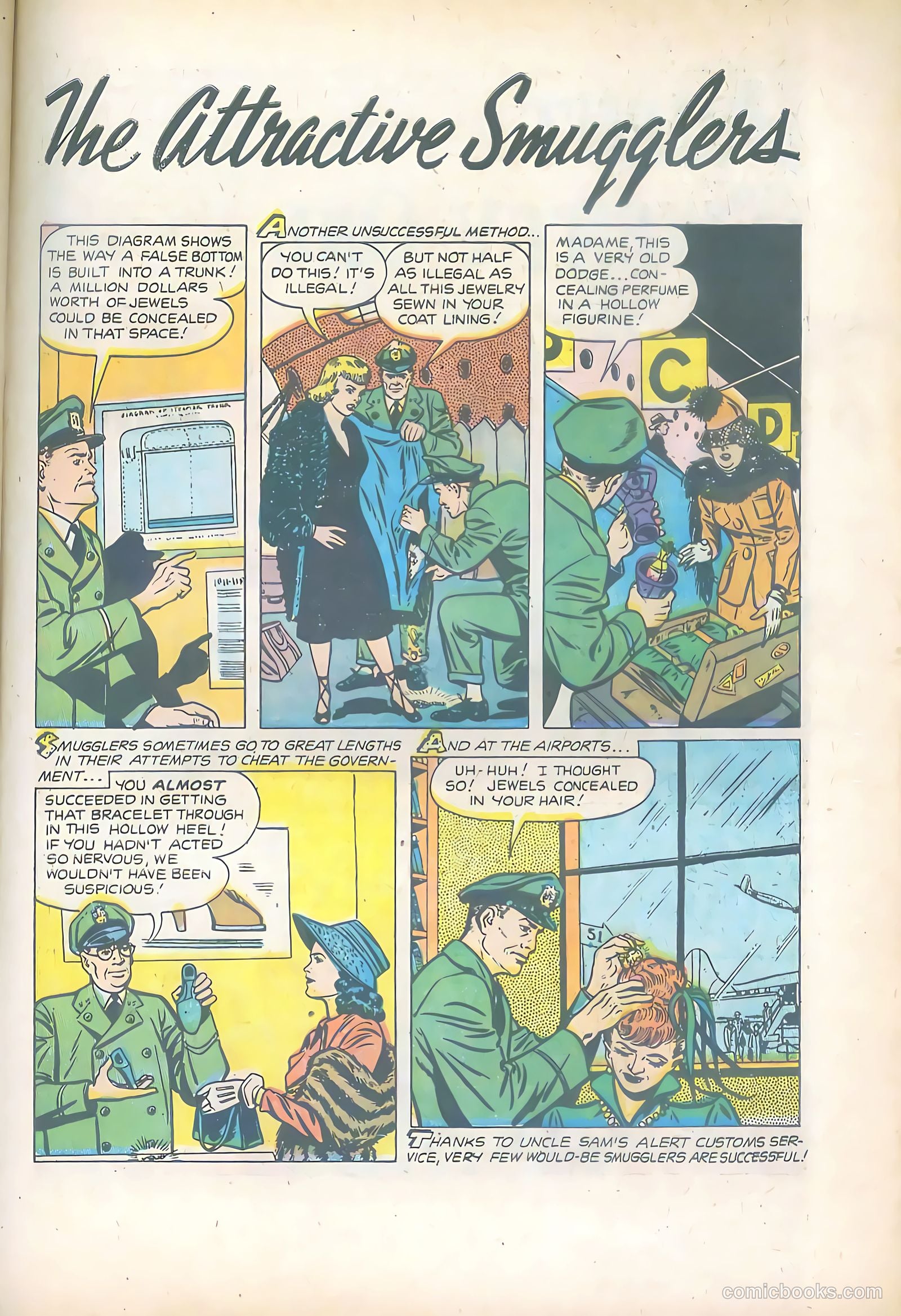Top Secret #1 (1952) — page 27 of 36