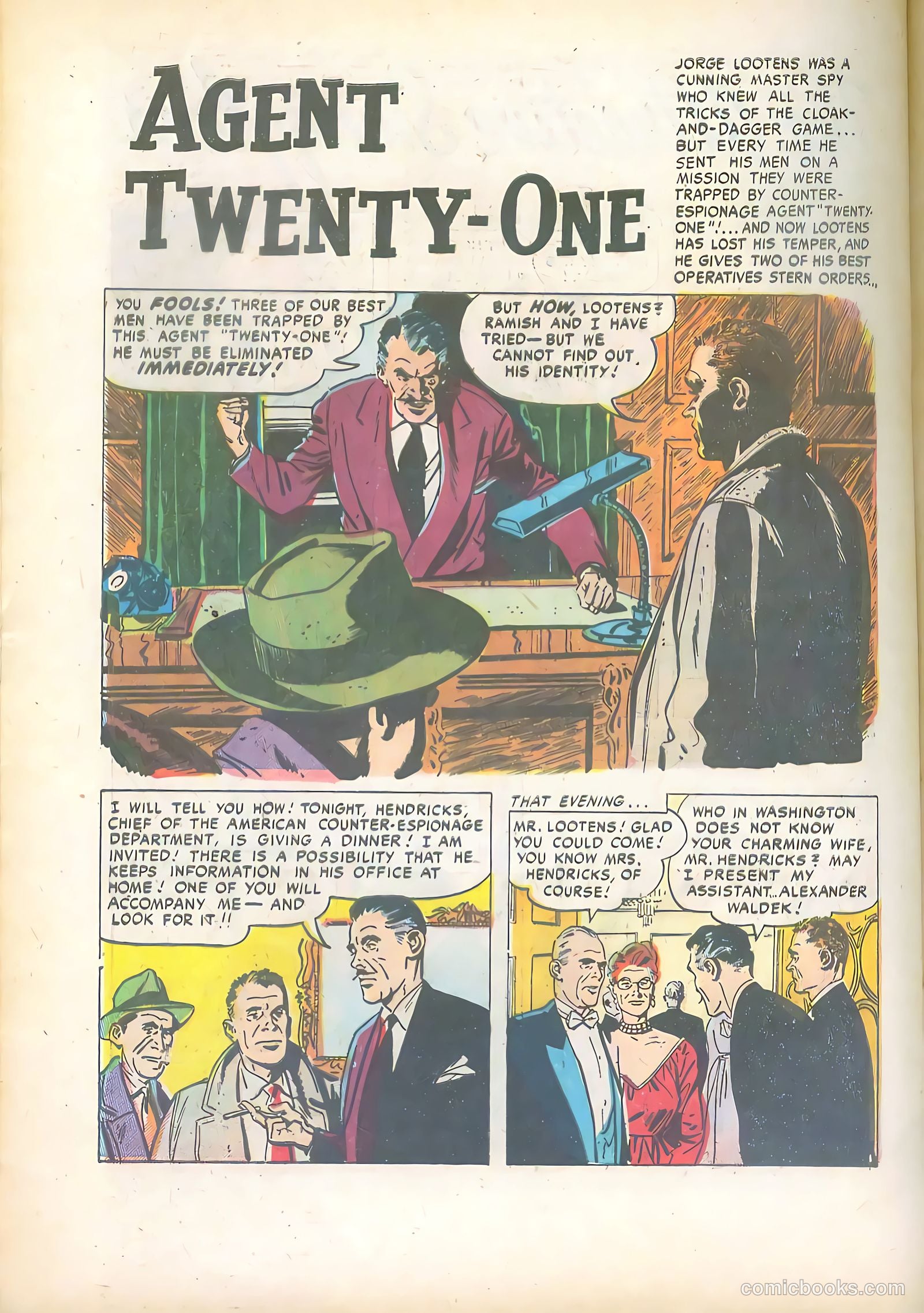 Top Secret #1 (1952) — page 28 of 36