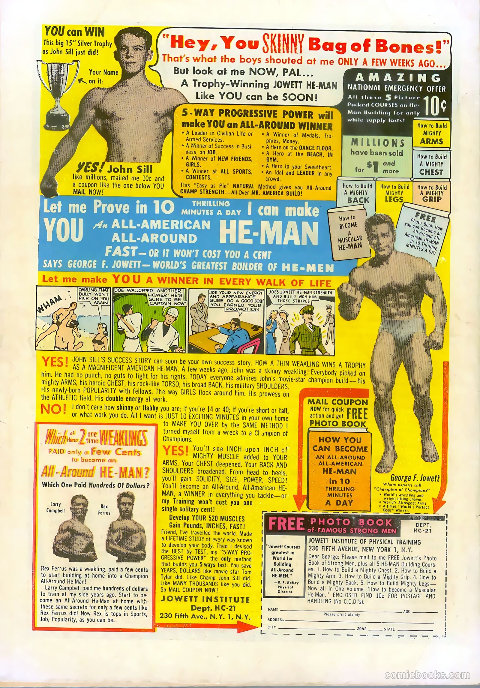 Top Secret #1 (1952) — page 36 of 36