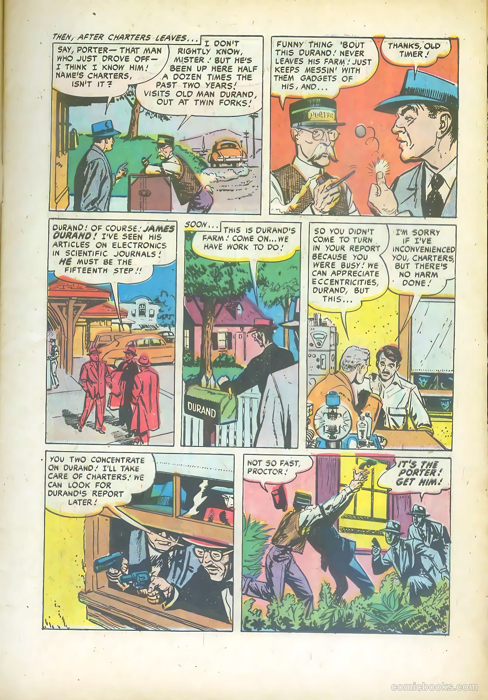 Top Secrets #1 (1947) — page 7 of 36