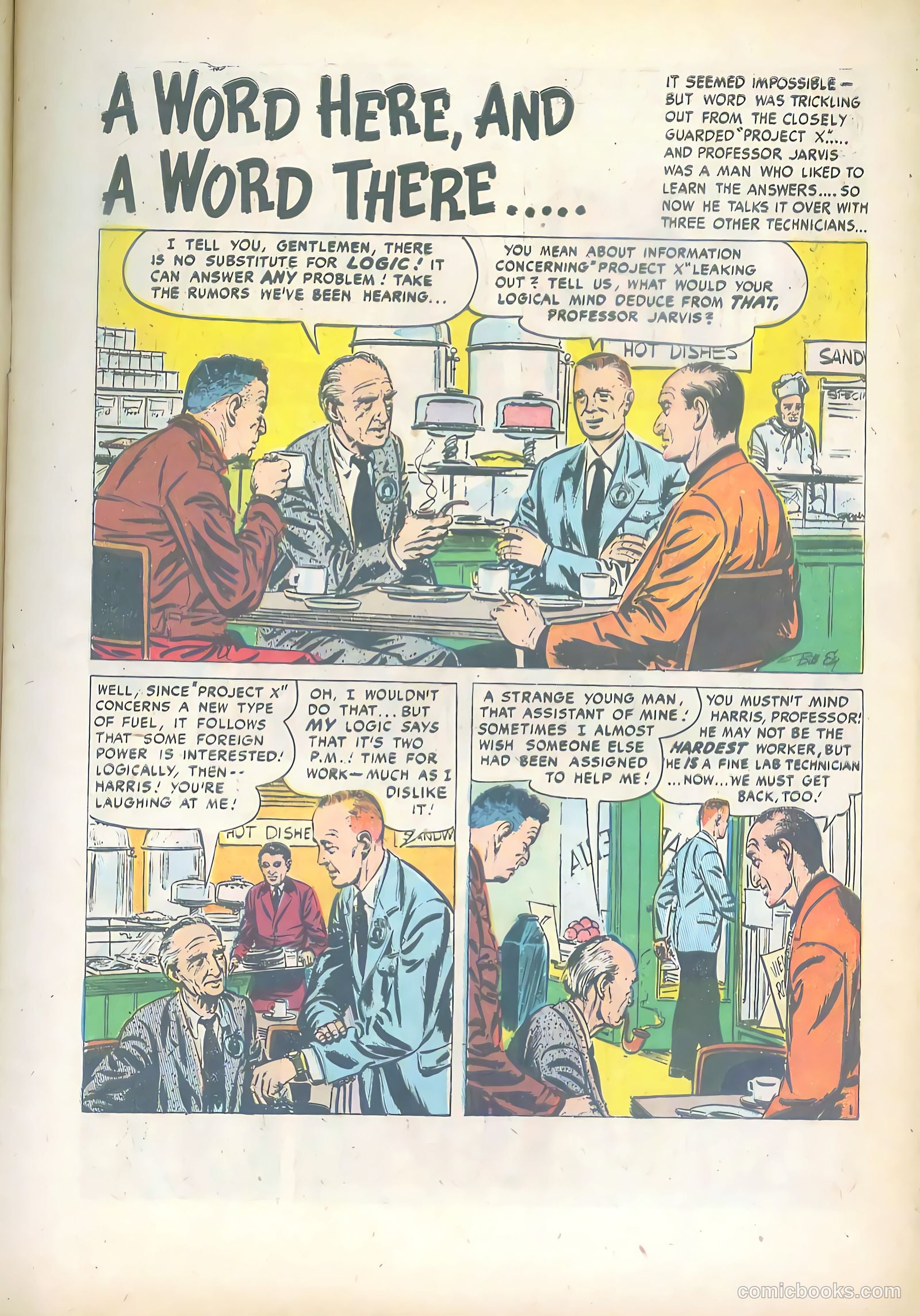 Top Secrets #1 (1947) — page 9 of 36