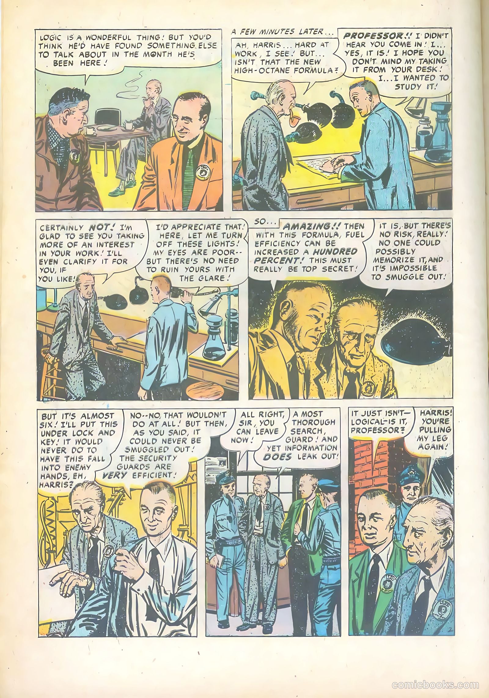 Top Secrets #1 (1947) — page 10 of 36