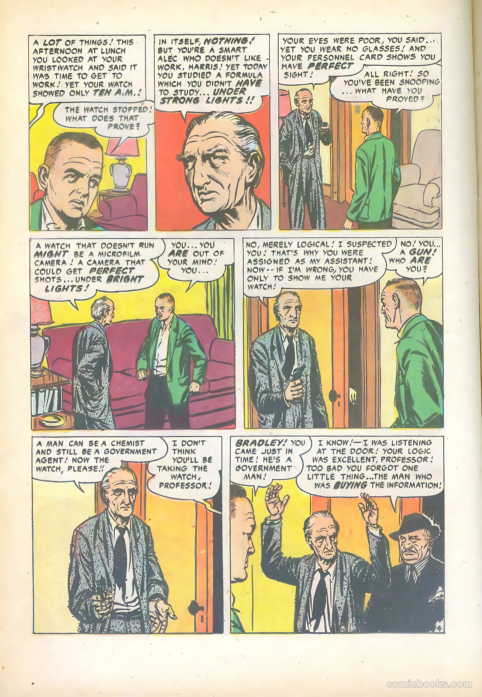 Top Secrets #1 (1947) — page 12 of 36