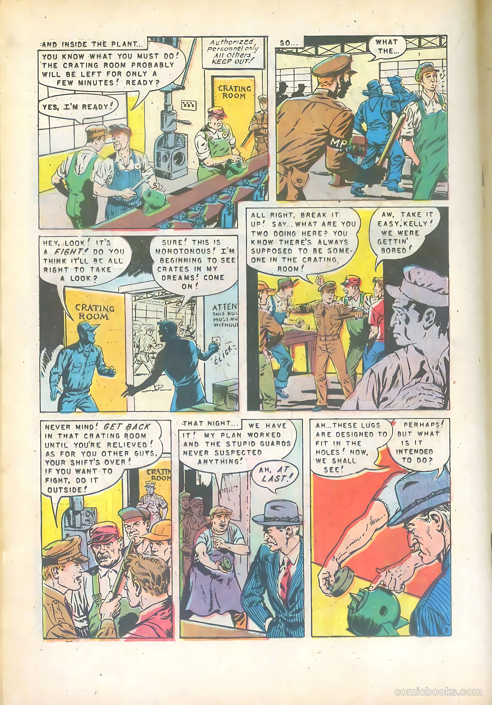 Top Secrets #1 (1947) — page 18 of 36