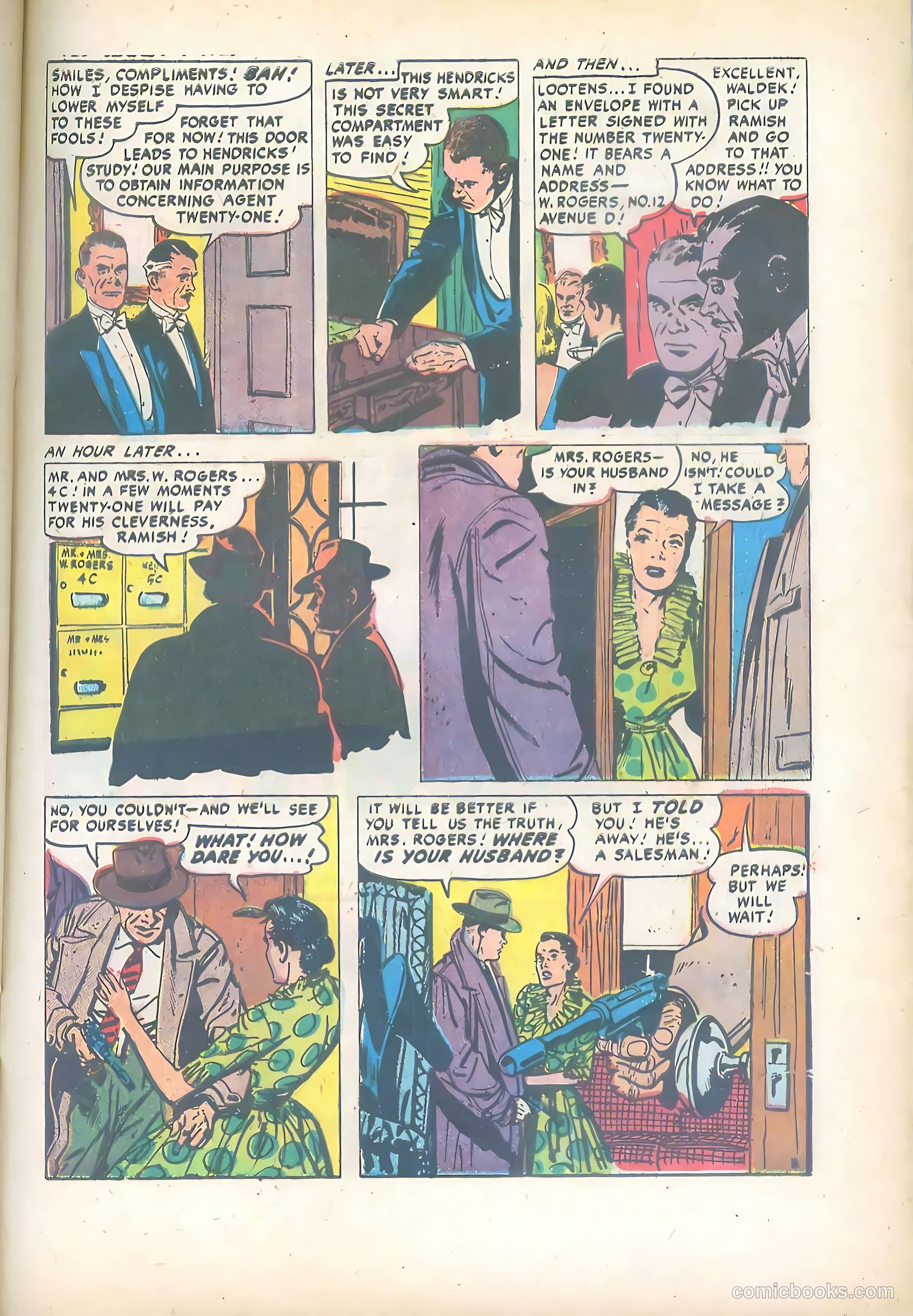 Top Secrets #1 (1947) — page 29 of 36