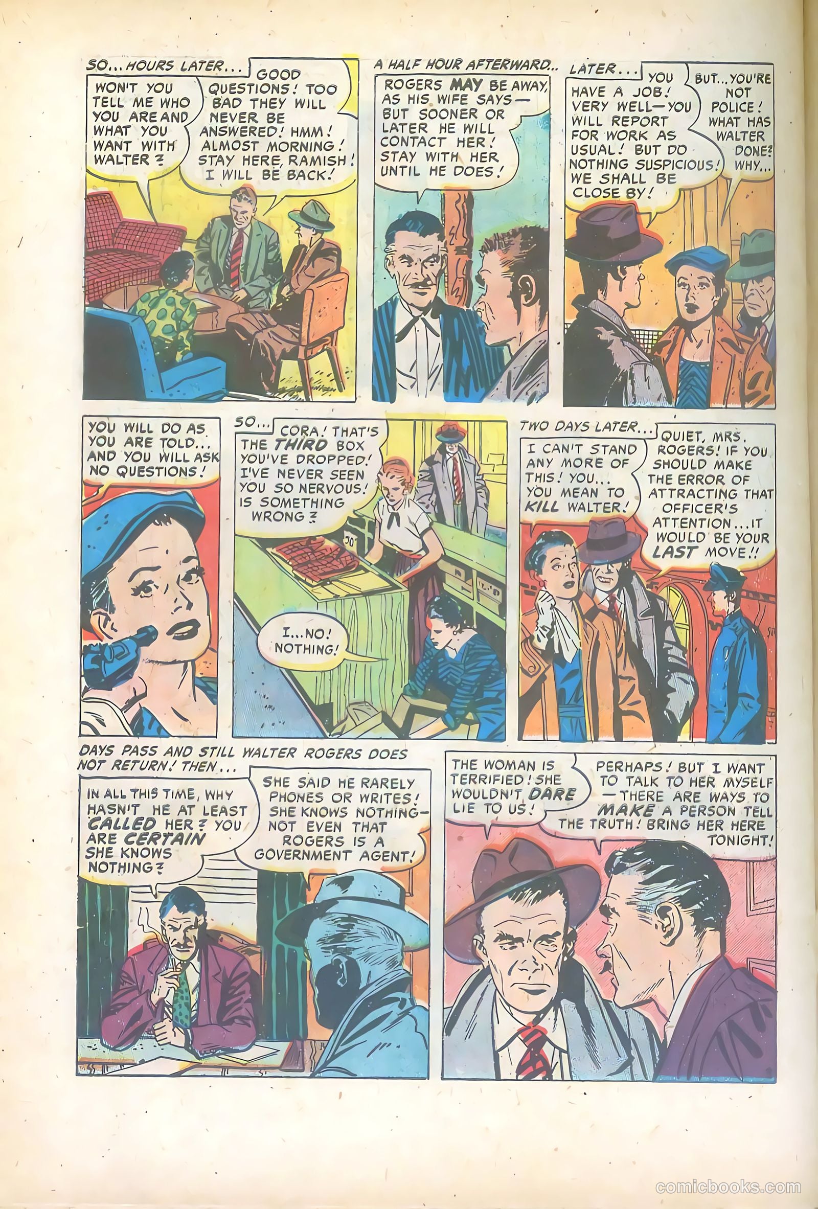Top Secrets #1 (1947) — page 30 of 36