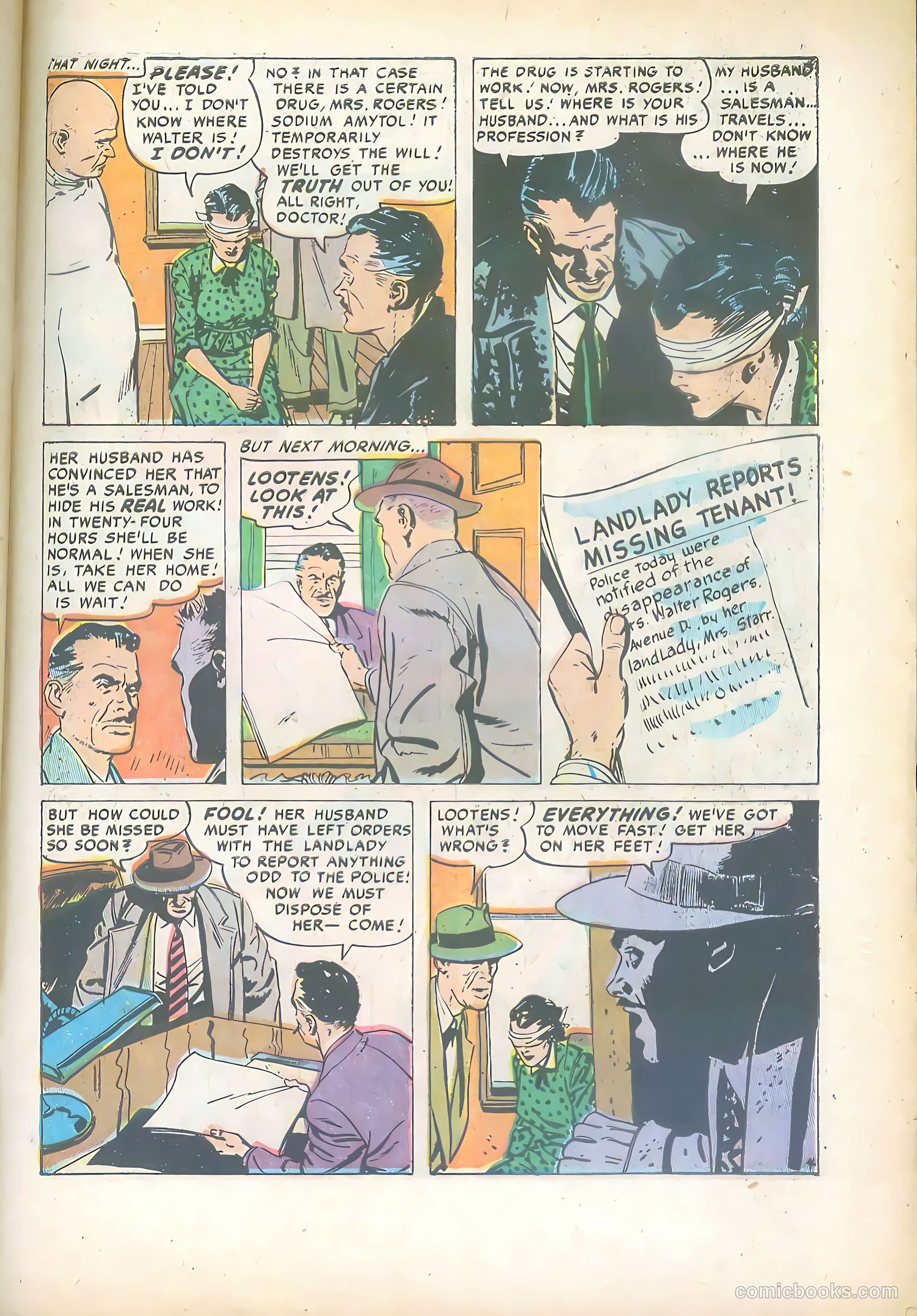 Top Secrets #1 (1947) — page 31 of 36