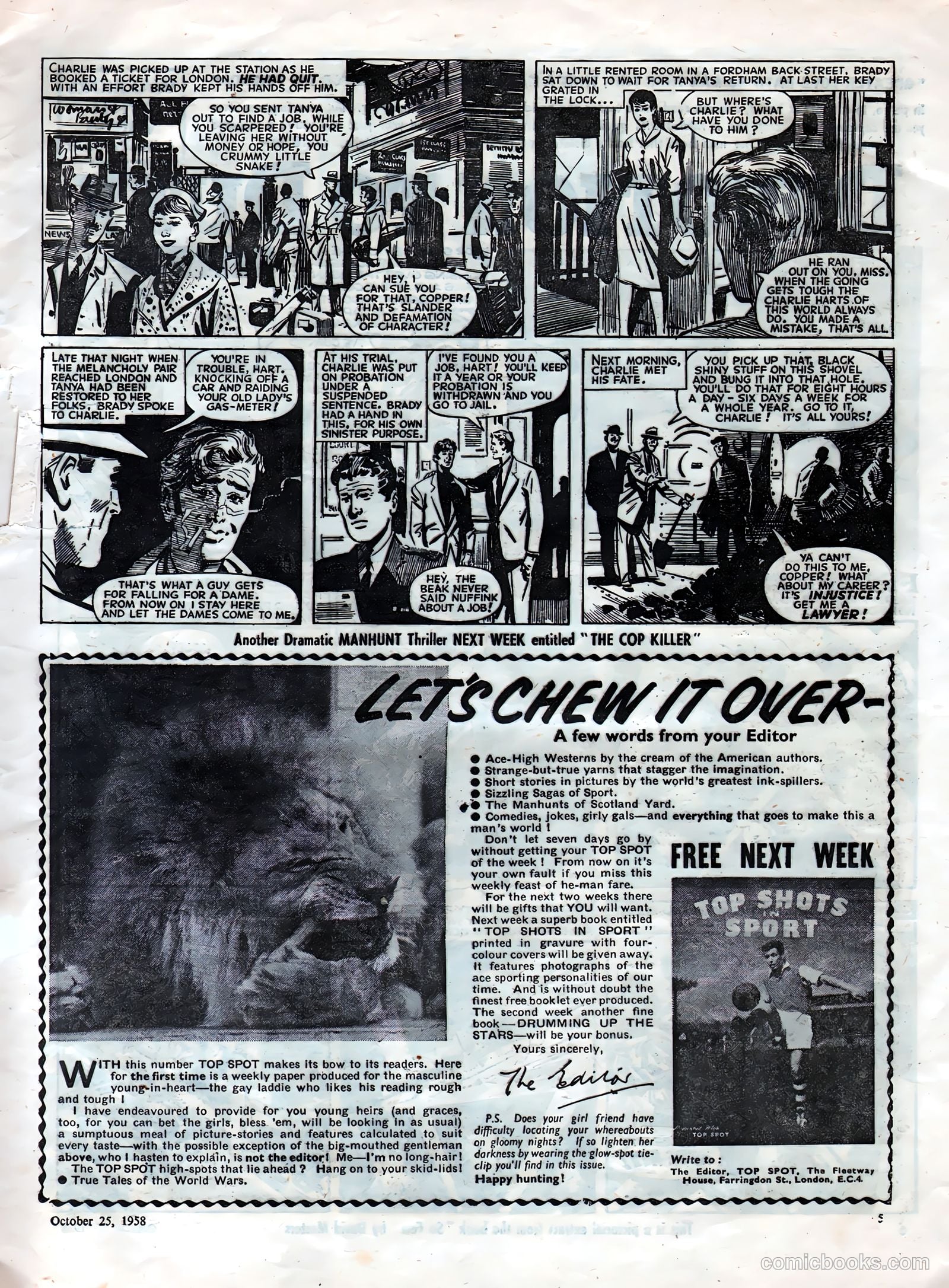 Top Spot #1 (1958) — page 5 of 32