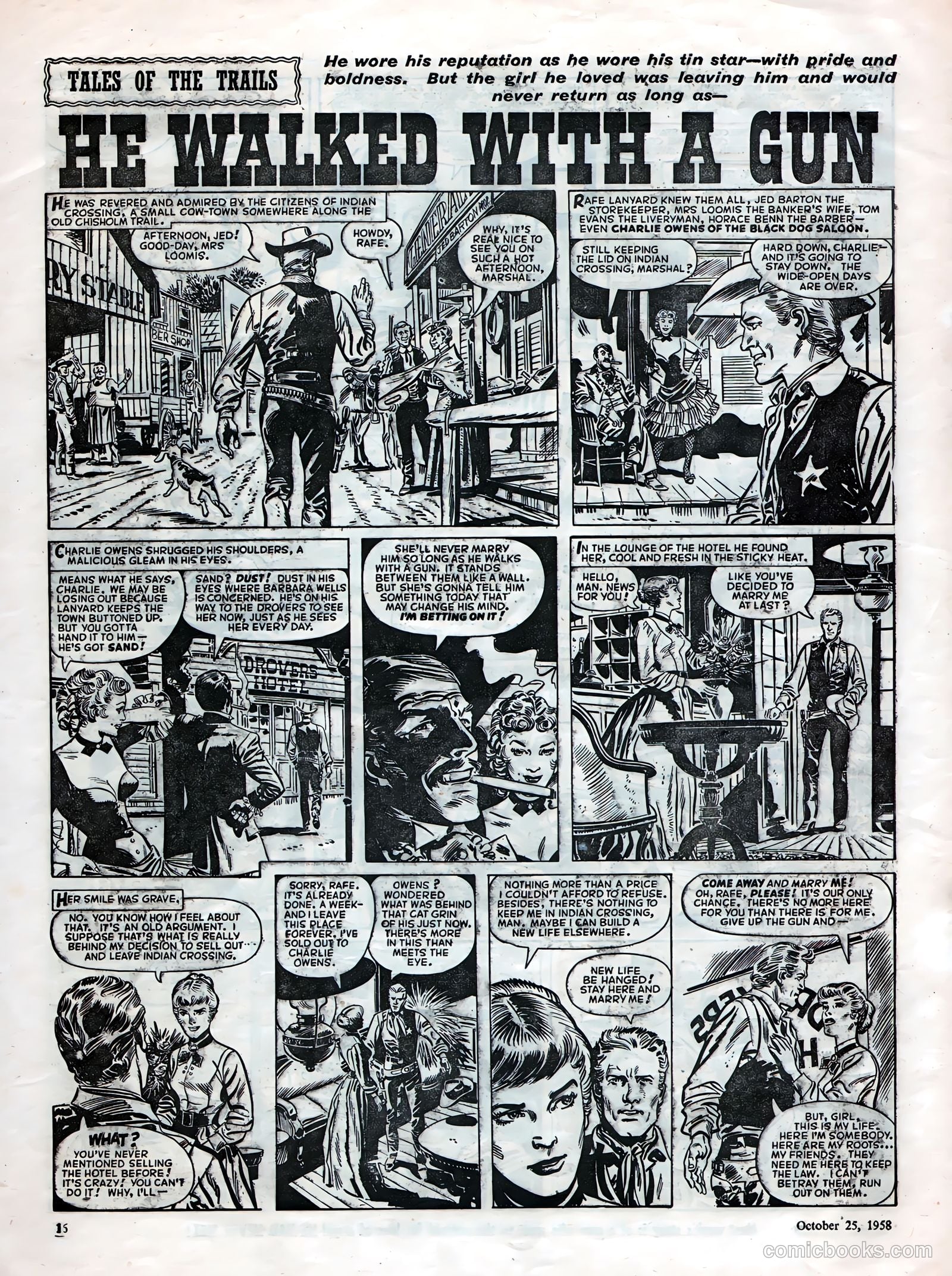 Top Spot #1 (1958) — page 16 of 32