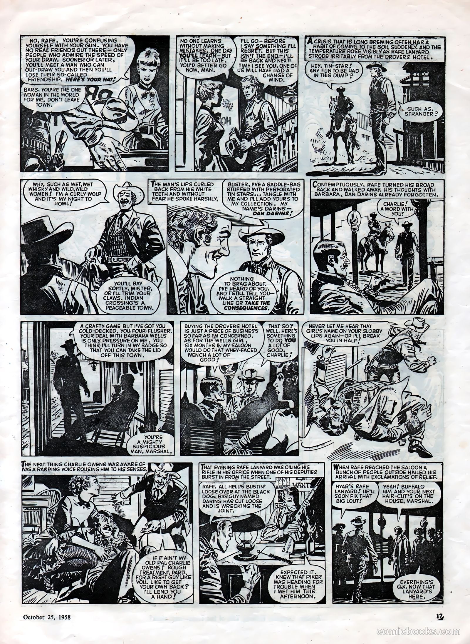 Top Spot #1 (1958) — page 17 of 32