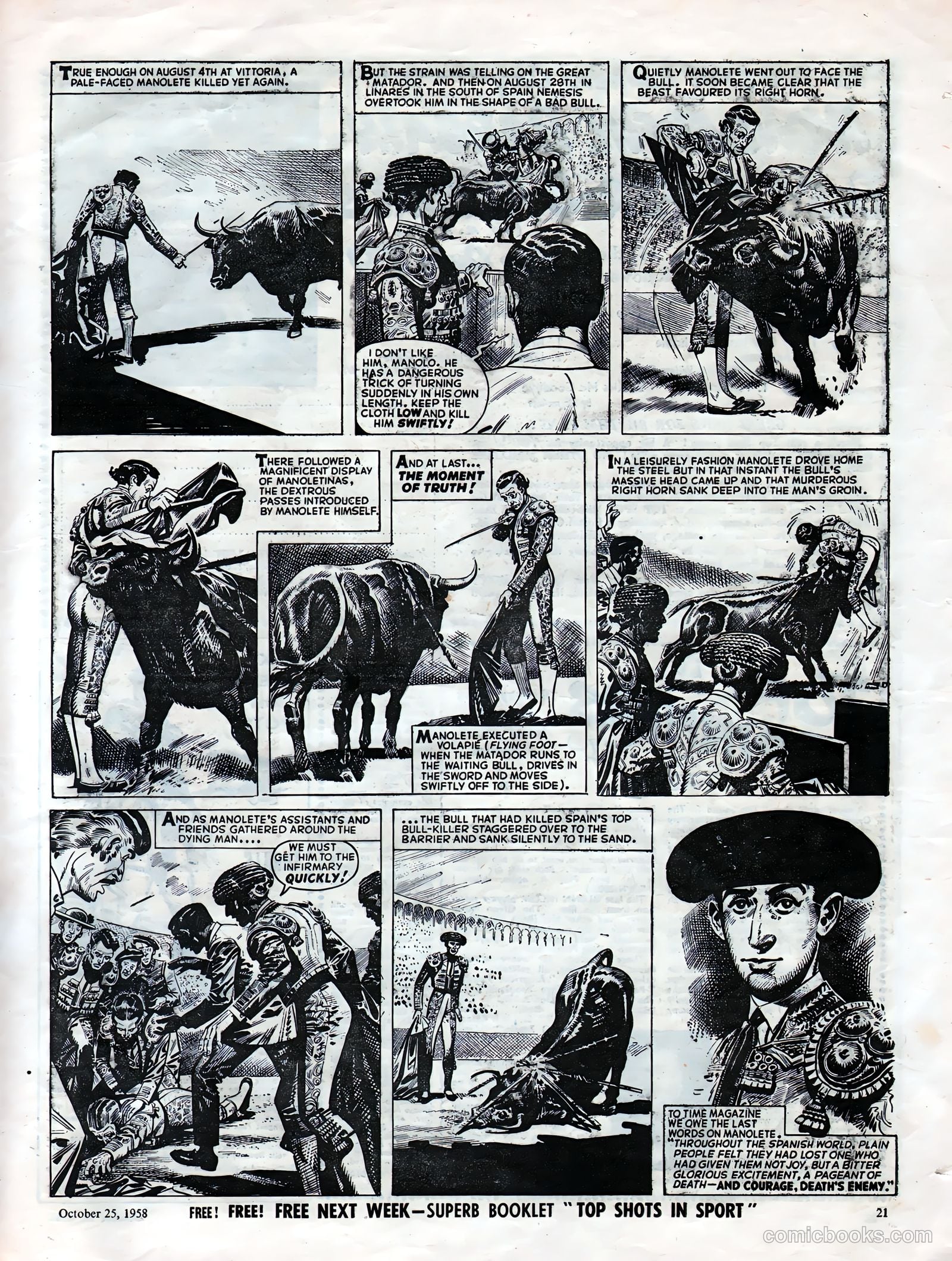 Top Spot #1 (1958) — page 21 of 32