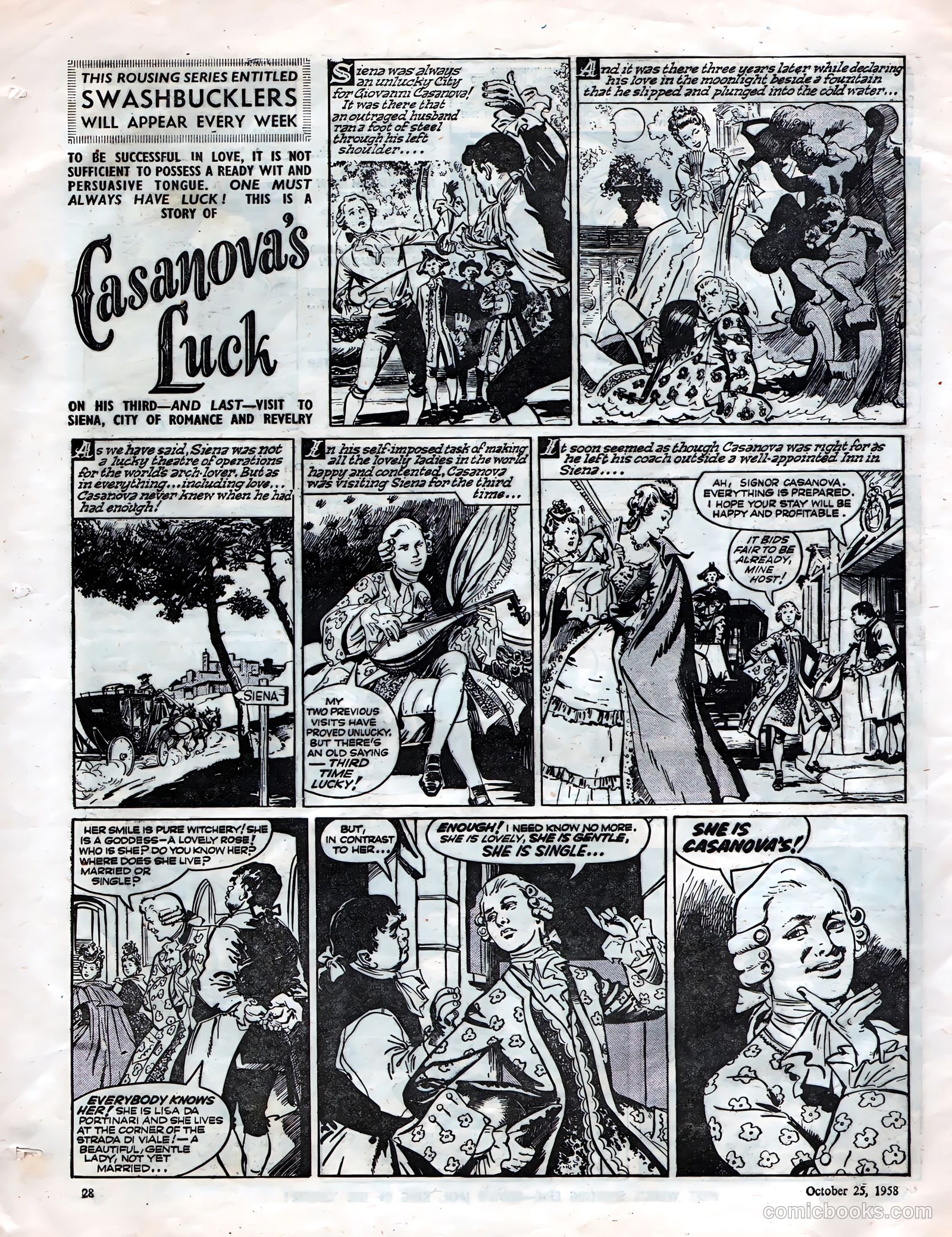 Top Spot #1 (1958) — page 28 of 32