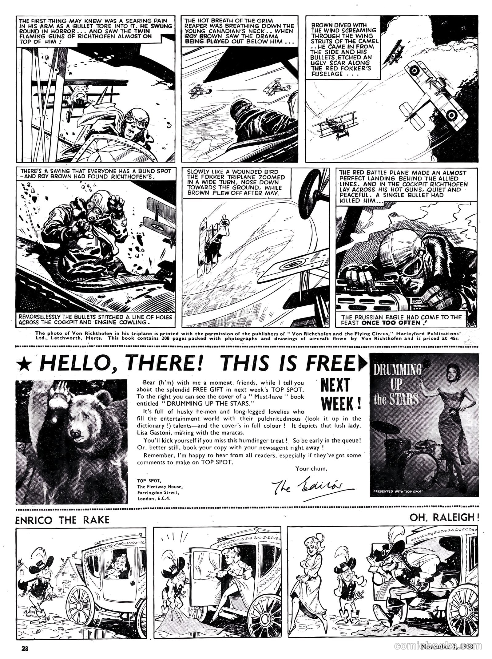 Top Spot #2 (1958) — page 28 of 32