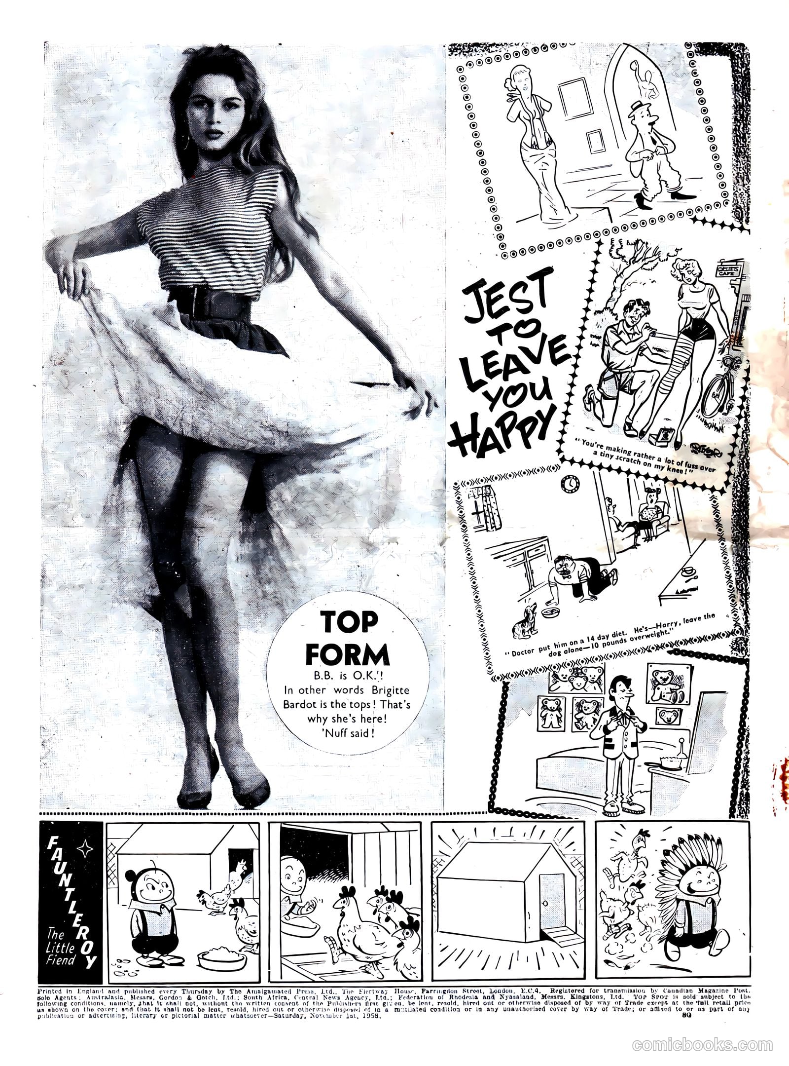 Top Spot #2 (1958) — page 32 of 32
