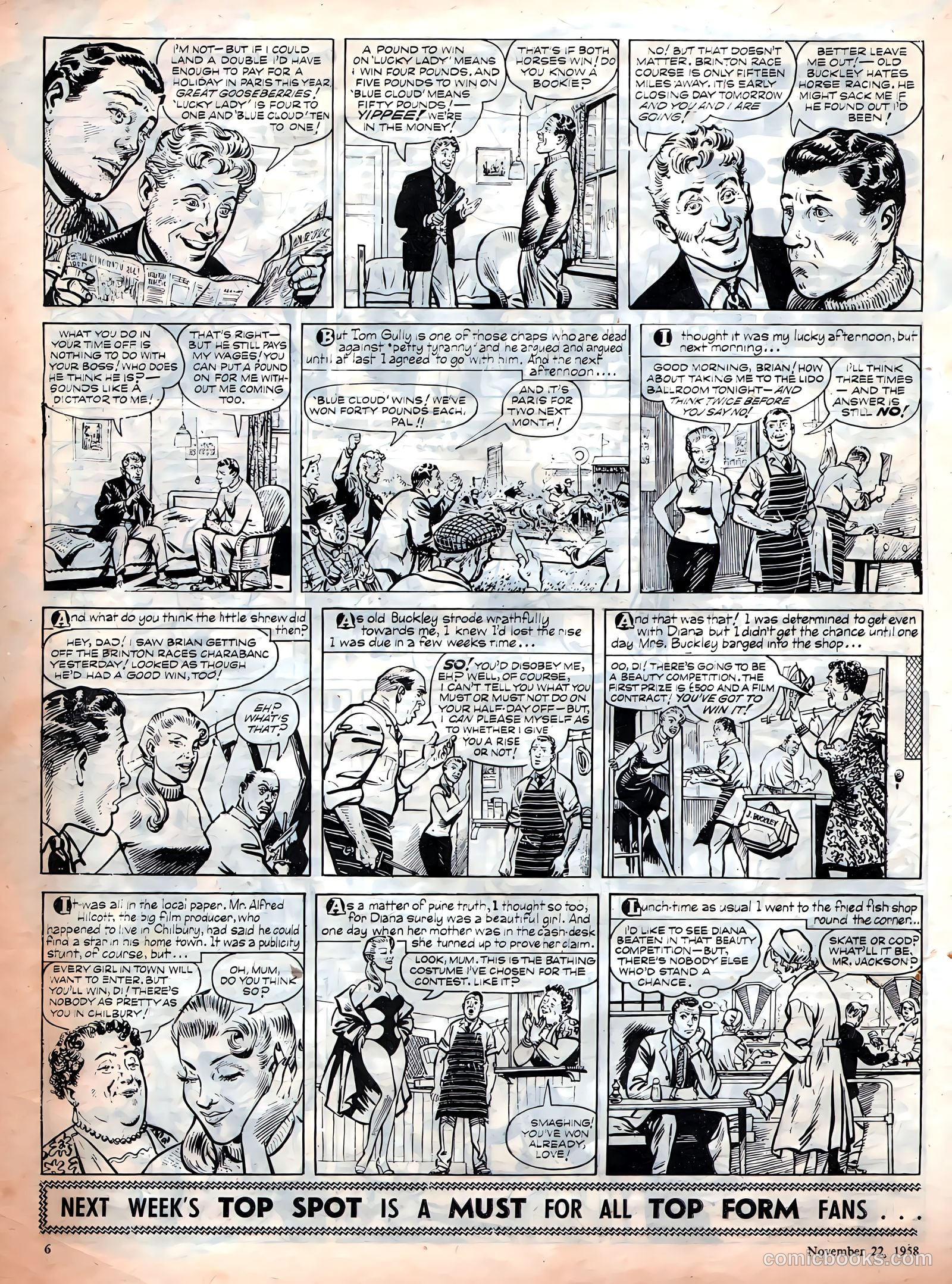 Top Spot #5 (1958) — page 6 of 27