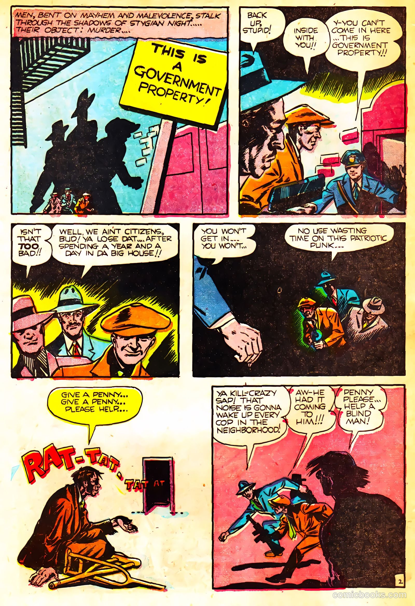 Top Spot Comics #1 (1945) — page 4 of 36