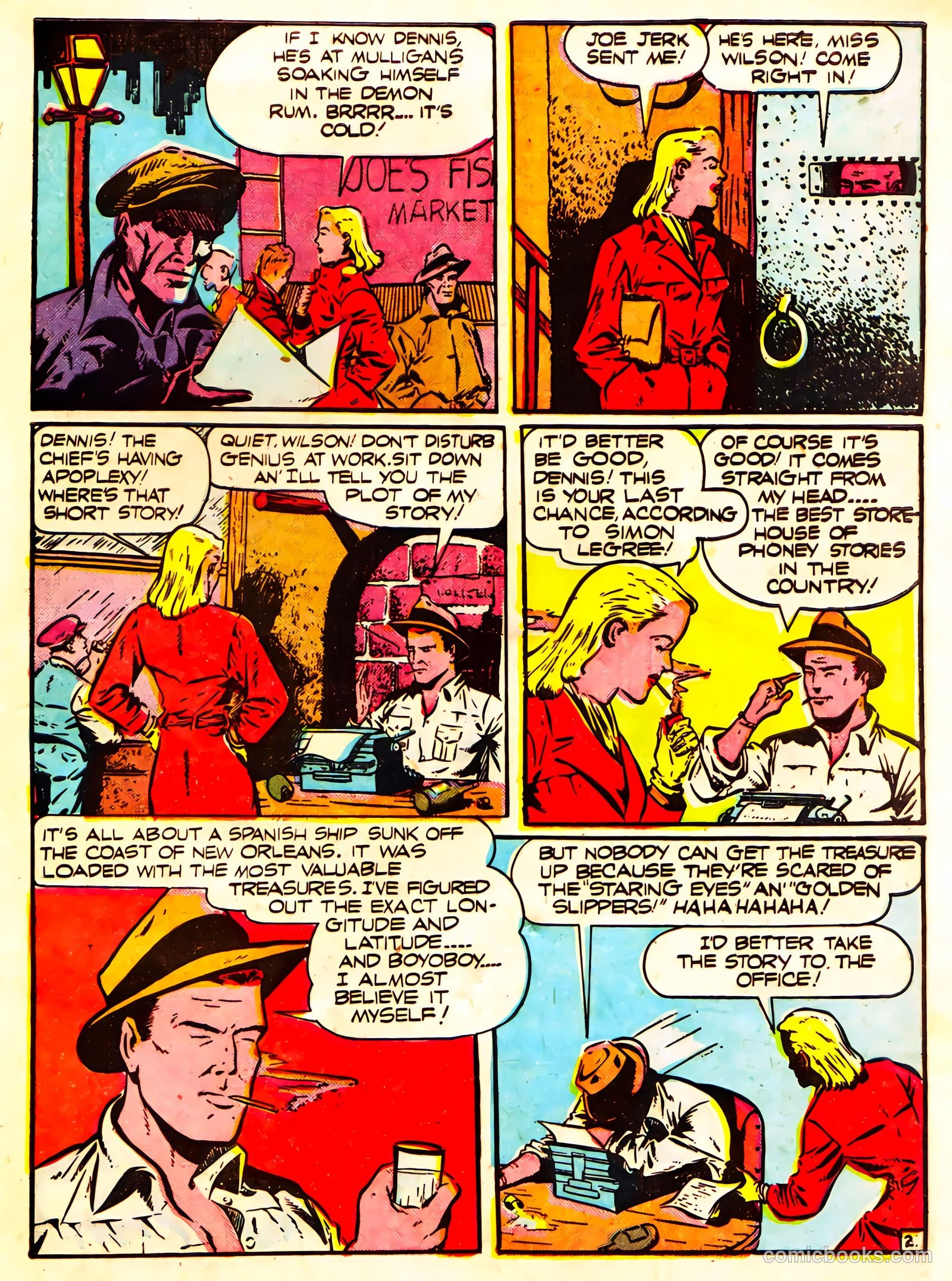 Top Spot Comics #1 (1945) — page 27 of 36