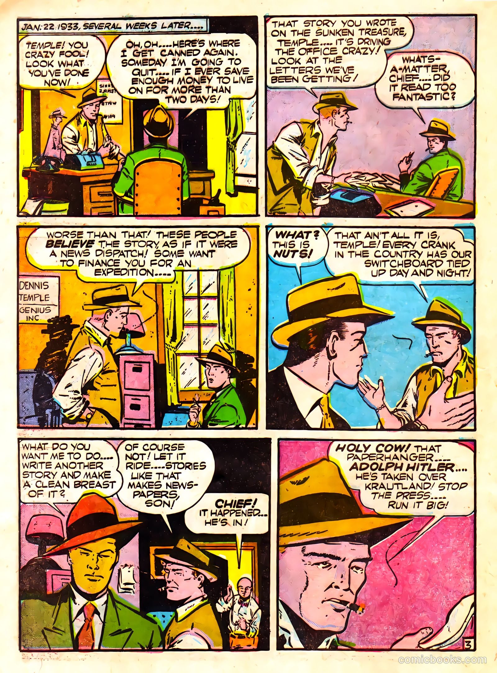 Top Spot Comics #1 (1945) — page 28 of 36