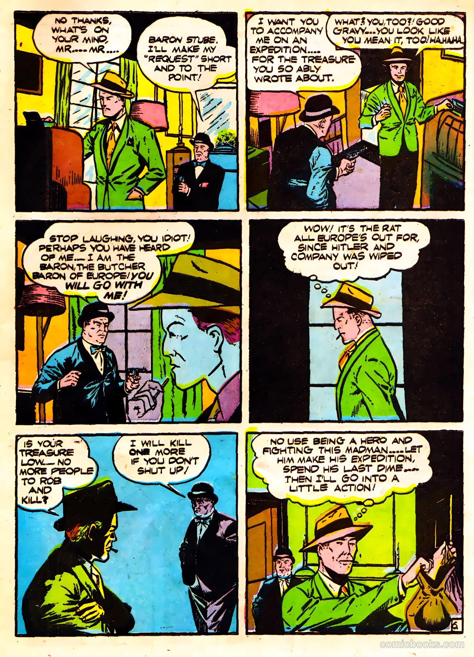 Top Spot Comics #1 (1945) — page 31 of 36