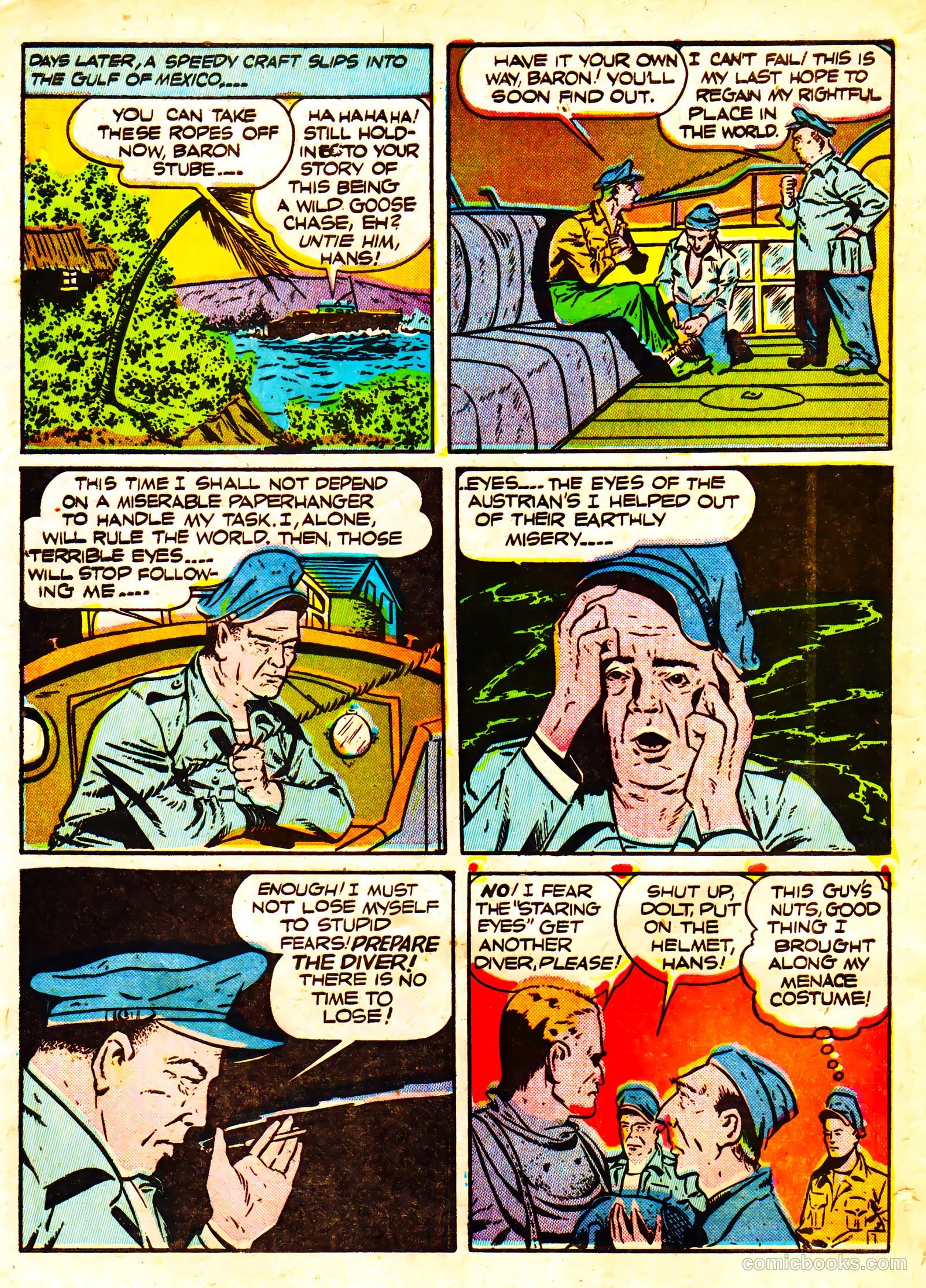 Top Spot Comics #1 (1945) — page 32 of 36