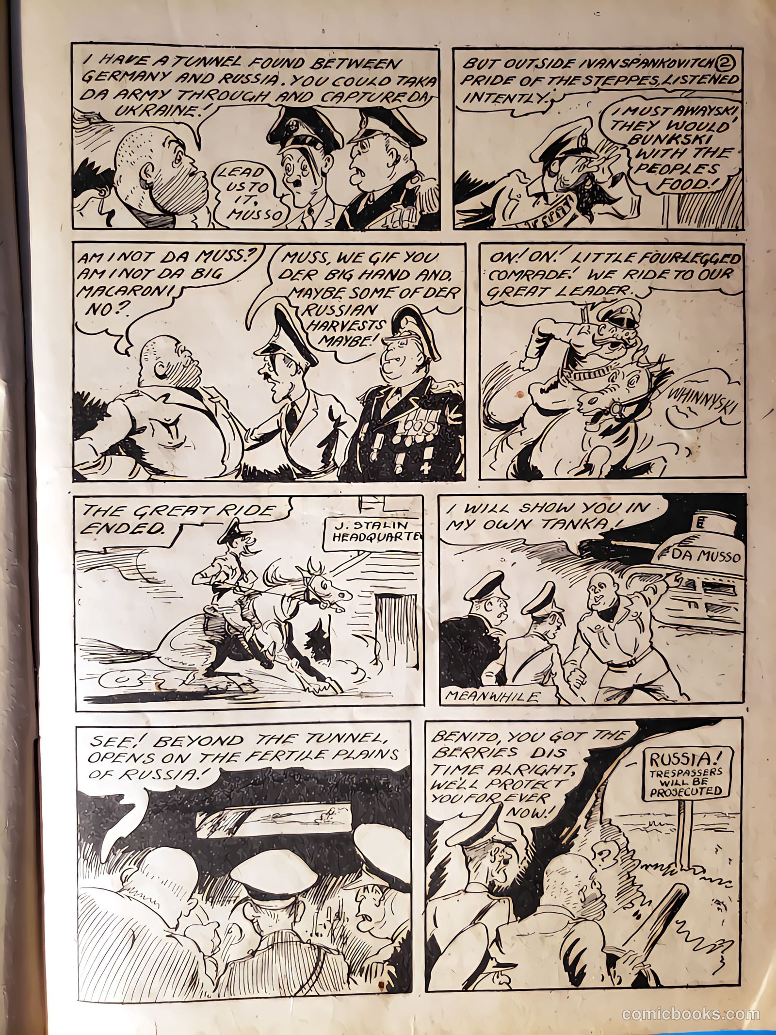 Topical Funnies #11 — page 11 of 36