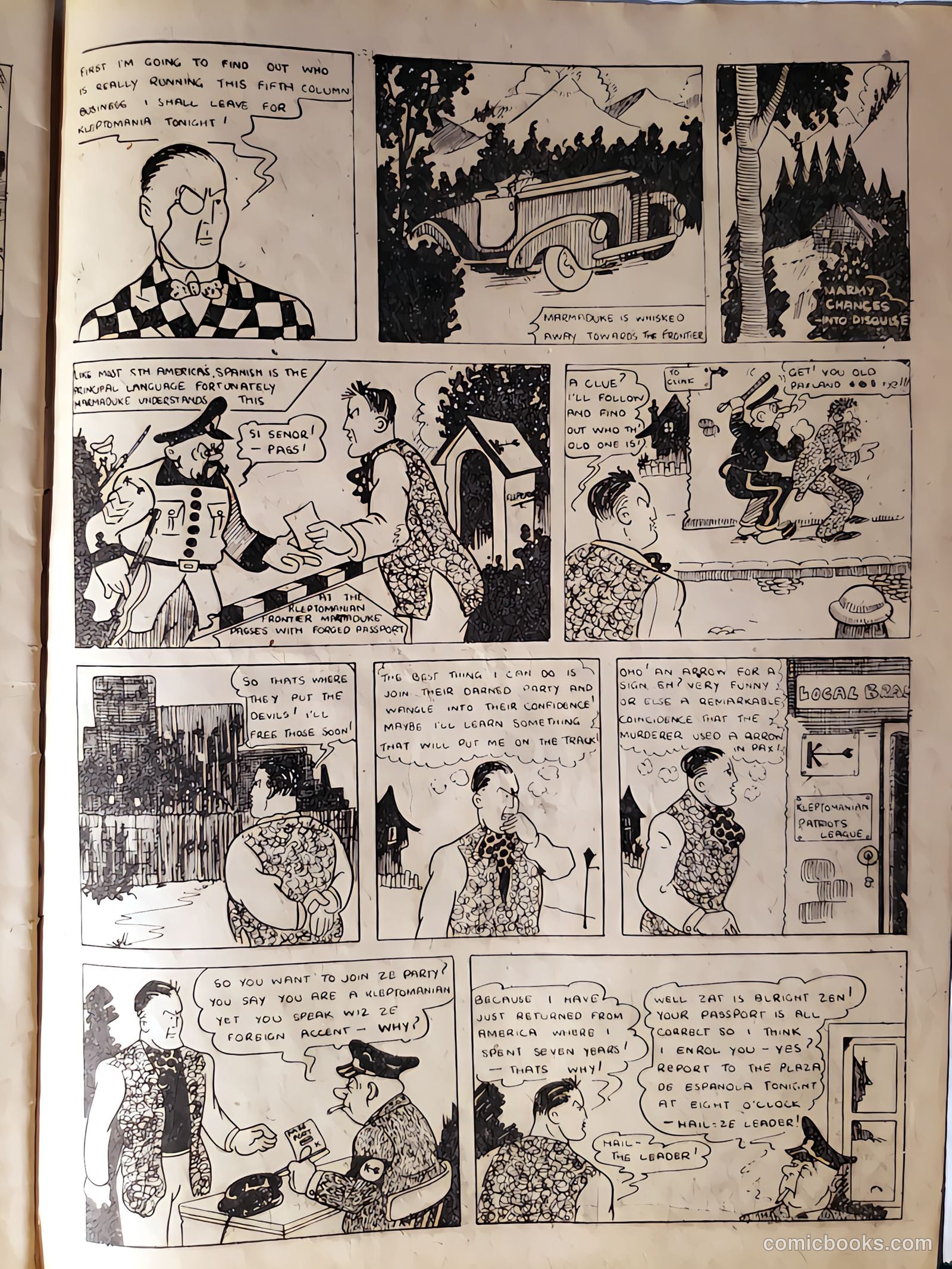 Topical Funnies #11 — page 31 of 36