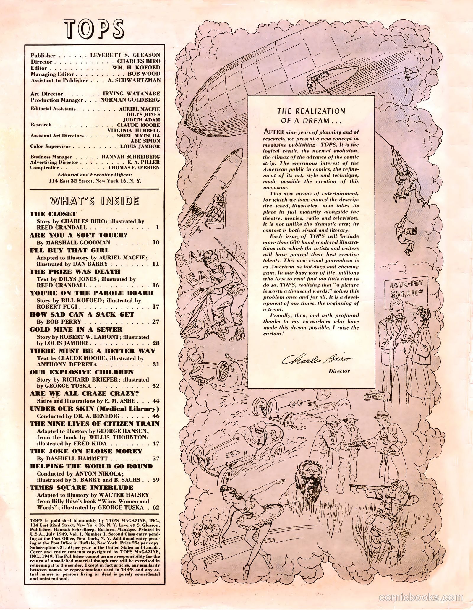 Tops #1 (1949) — page 2 of 67