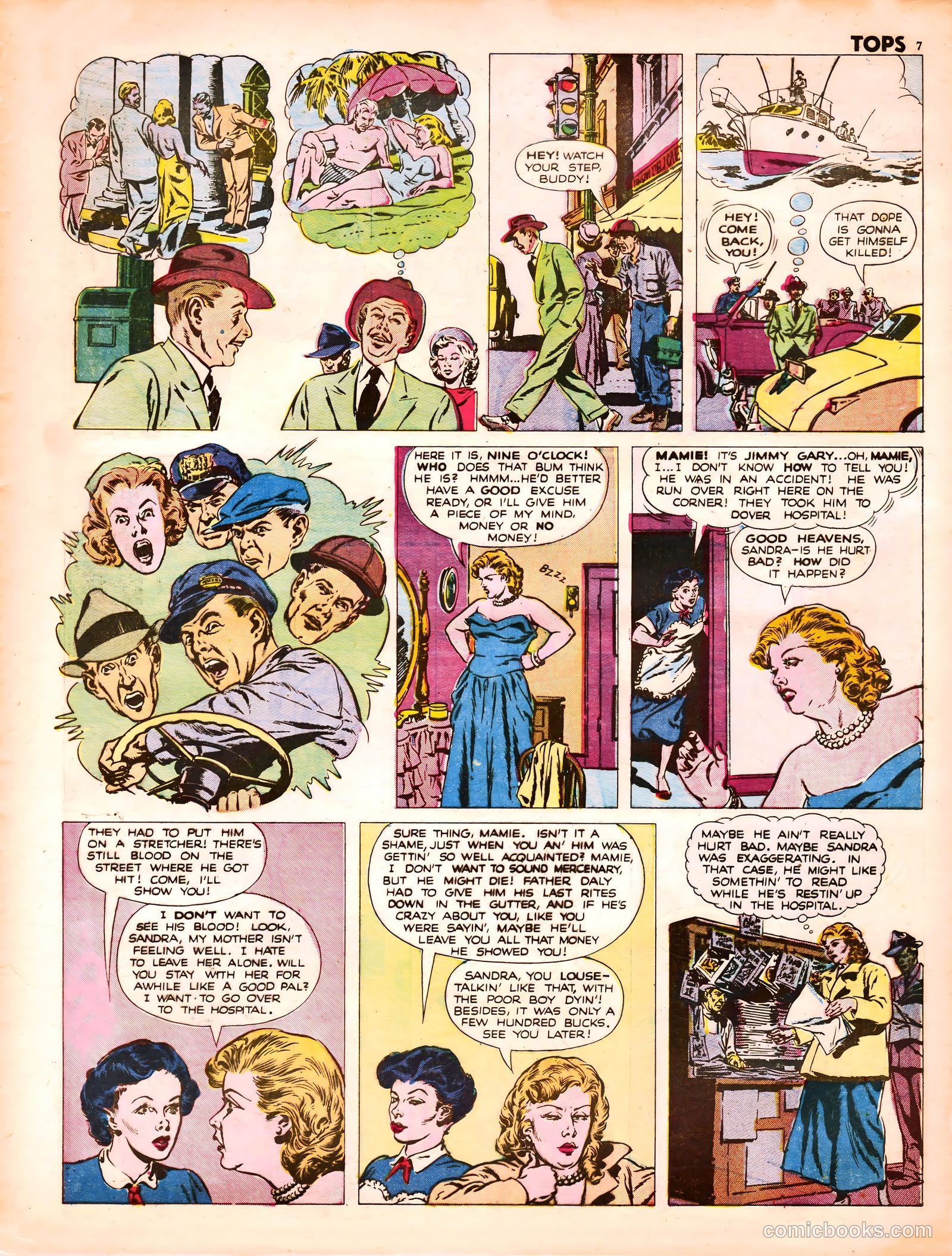 Tops #1 (1949) — page 9 of 67