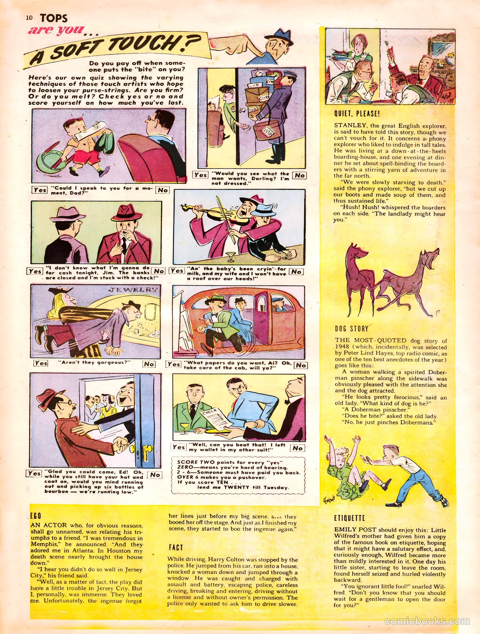 Tops #1 (1949) — page 12 of 67