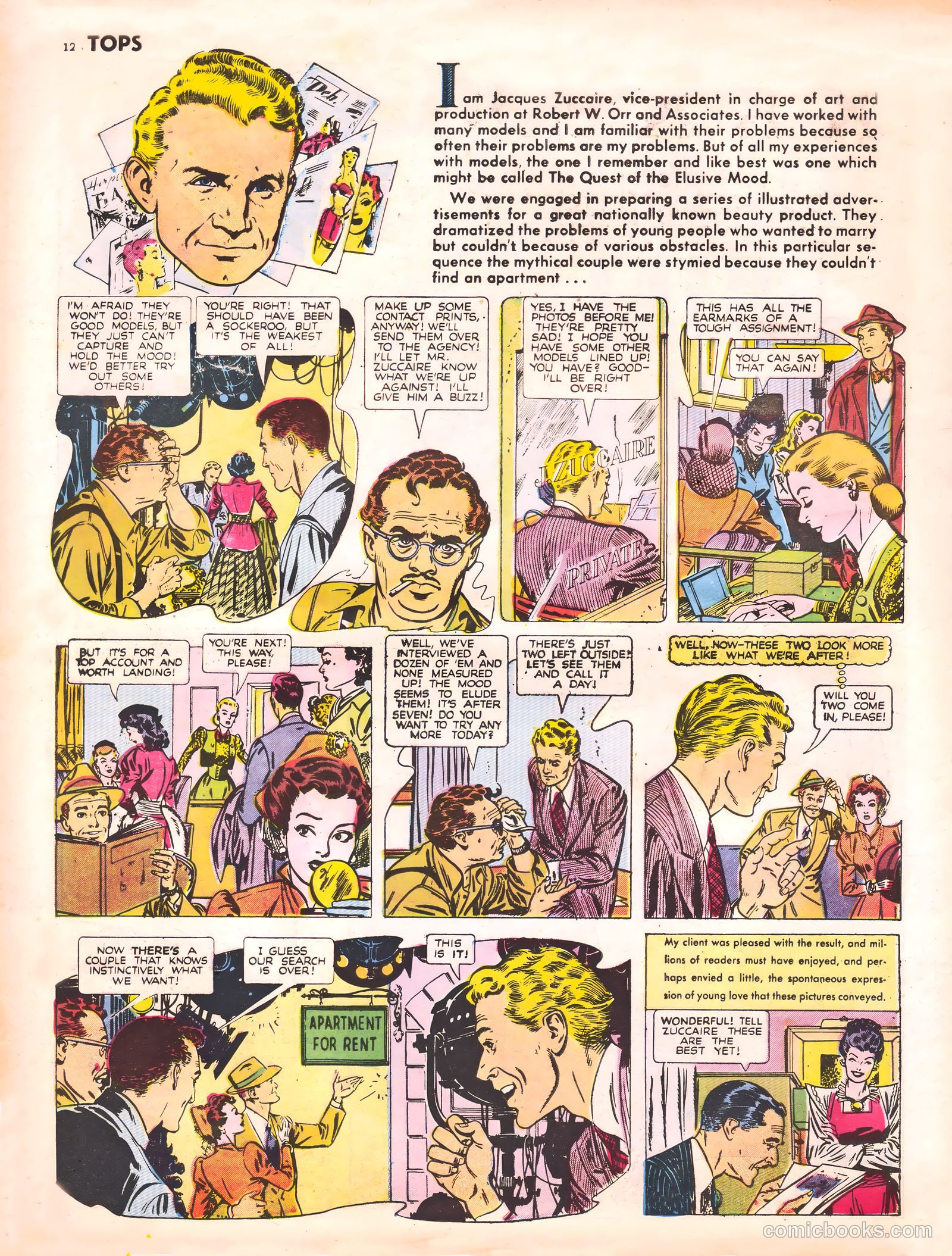Tops #1 (1949) — page 14 of 67