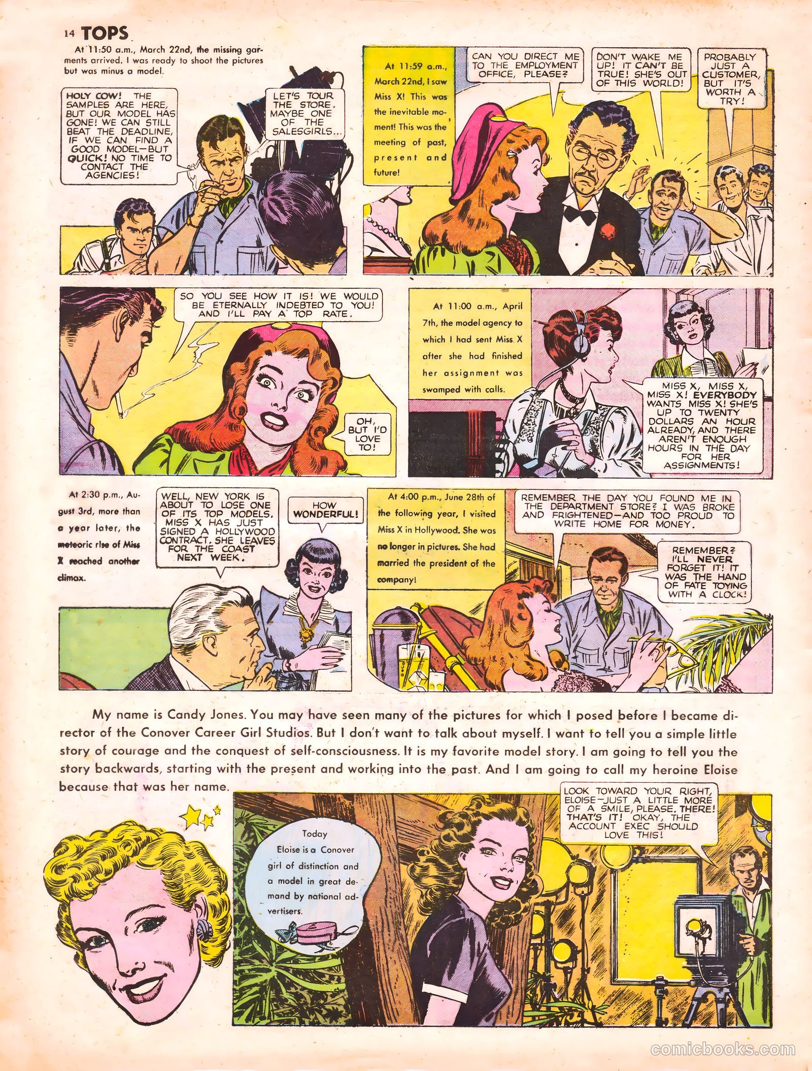 Tops #1 (1949) — page 16 of 67