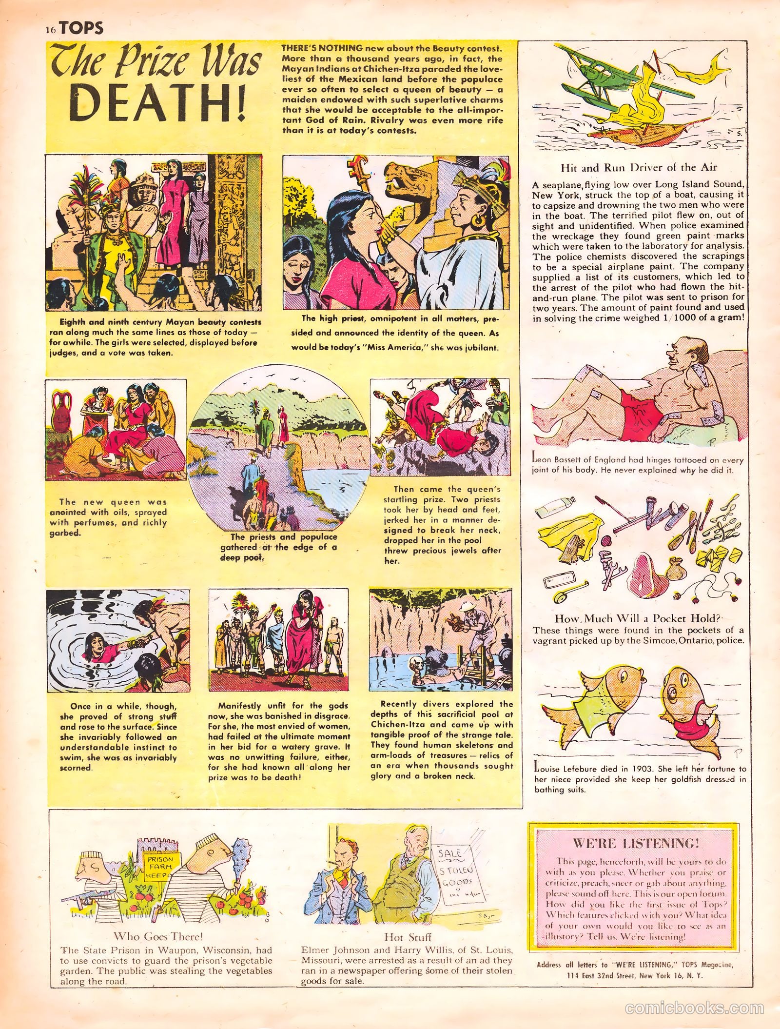 Tops #1 (1949) — page 18 of 67